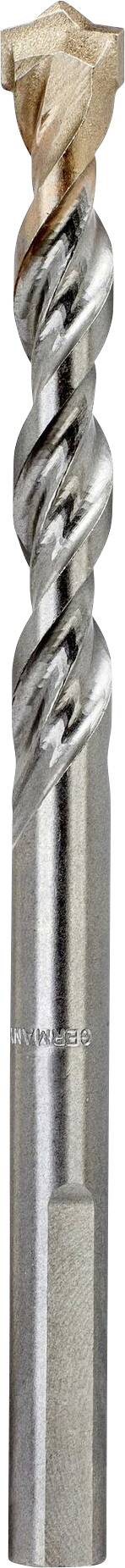 Metallbohrer mit spiralförmigem Design und gezahnter Schneide für präzises Bohren in harte Materialien.