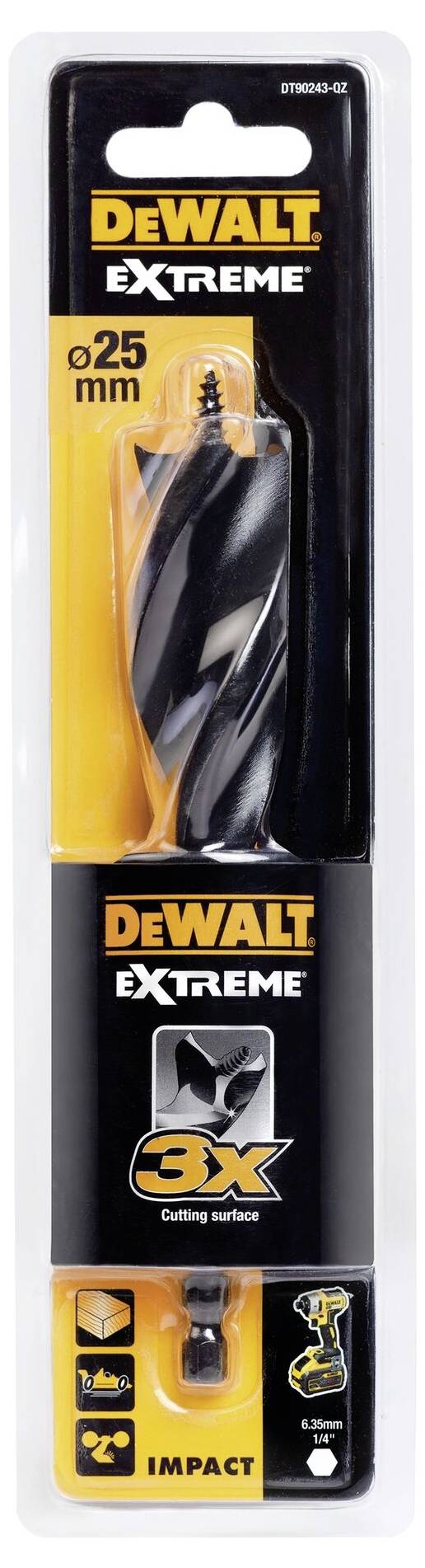 DEWALT DT90243-QZ Holz-Fräsbohrer 1St.