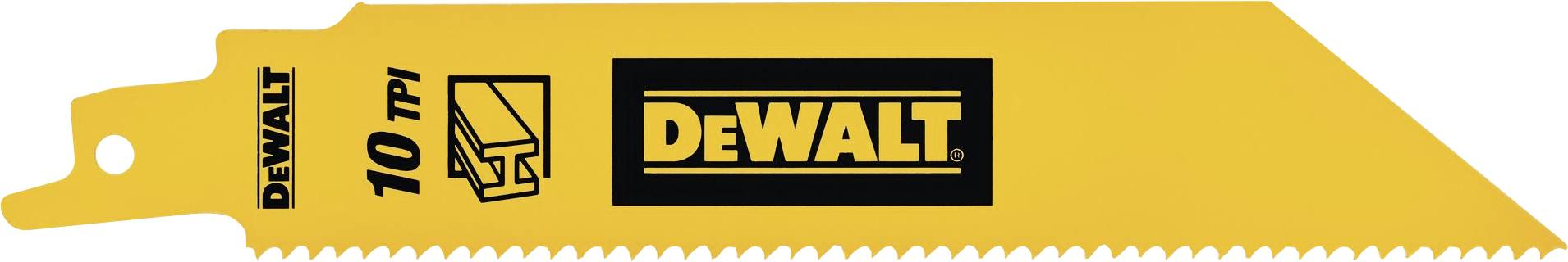 DEWALT DT90384-QZ Saebelsaegeblatt BIM 1Z Metall 152mm 5 St.