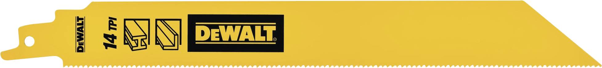 DEWALT DT90387-QZ Saebelsaegeblatt BIM 1Z Metall 228mm 5St.