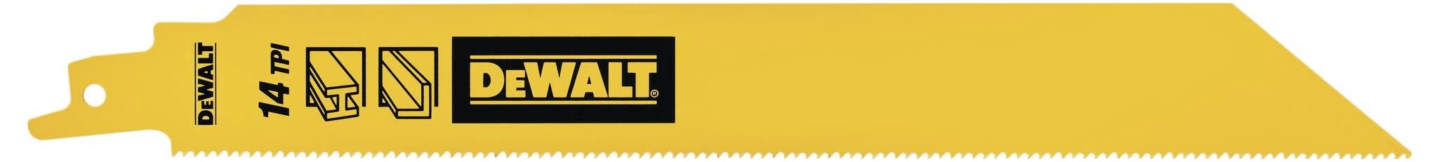 DEWALT DT90387-QZ Saebelsaegeblatt BIM 1Z Metall 228mm 5St.