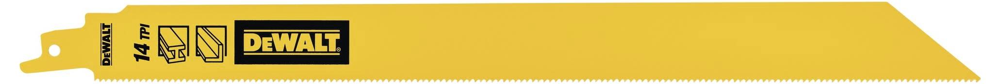 DEWALT DT90390-QZ Saebelsaegeblatt BIM 1Z Metall 304mm 5St.