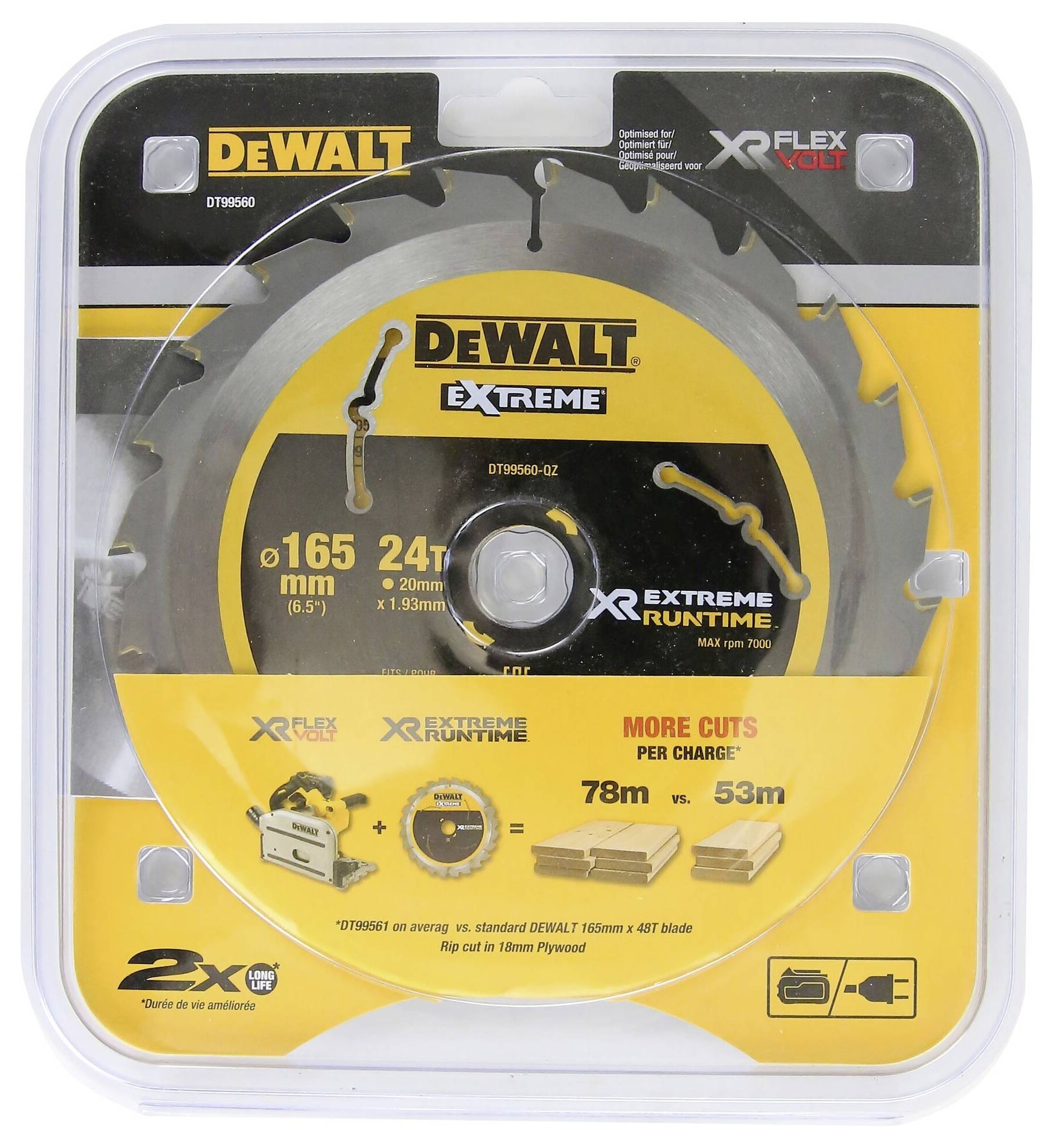 DEWALT DT99560-QZ Kreissägeblatt 1St.