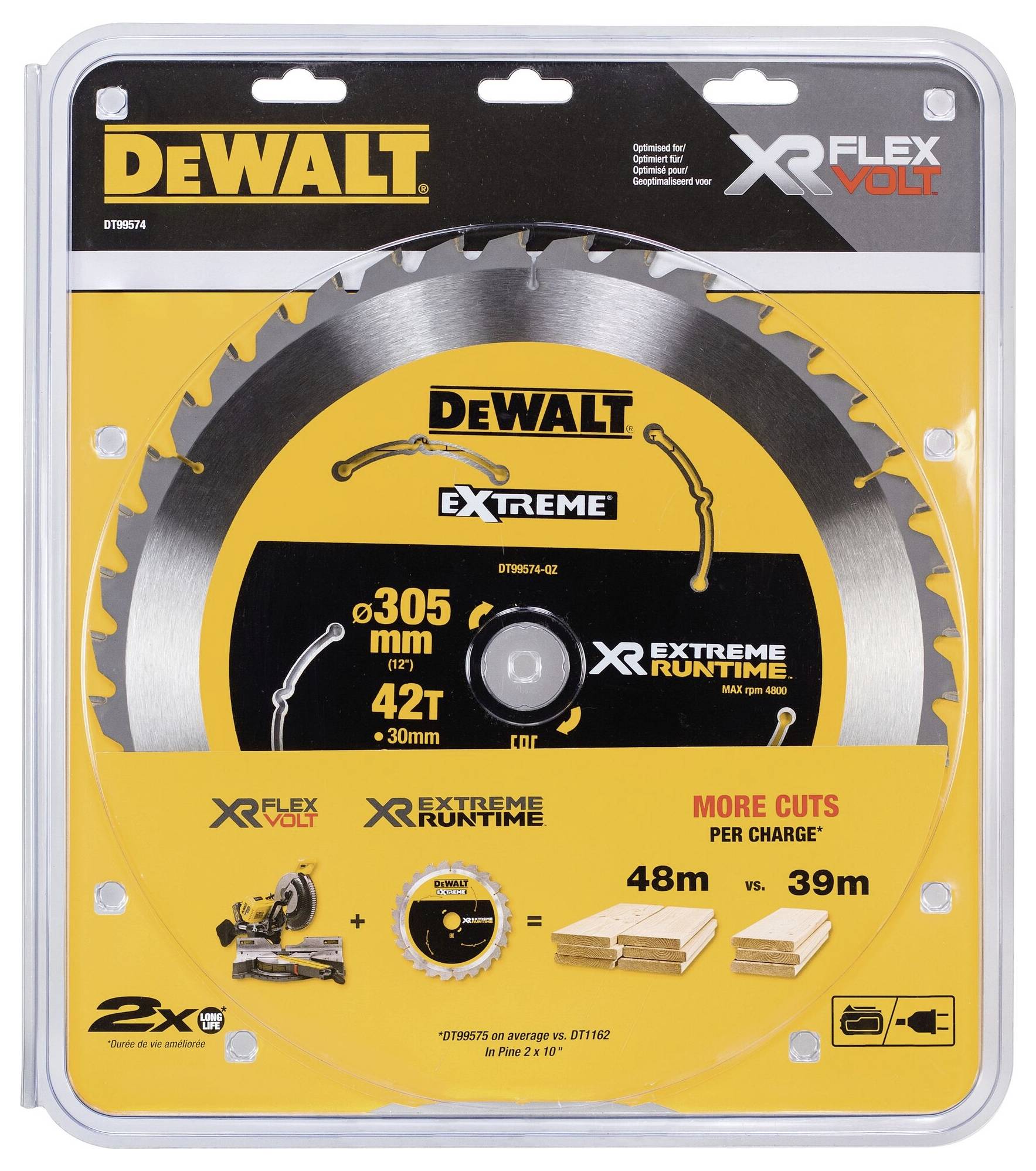 DEWALT DT99574-QZ Kreissägeblatt 1St.