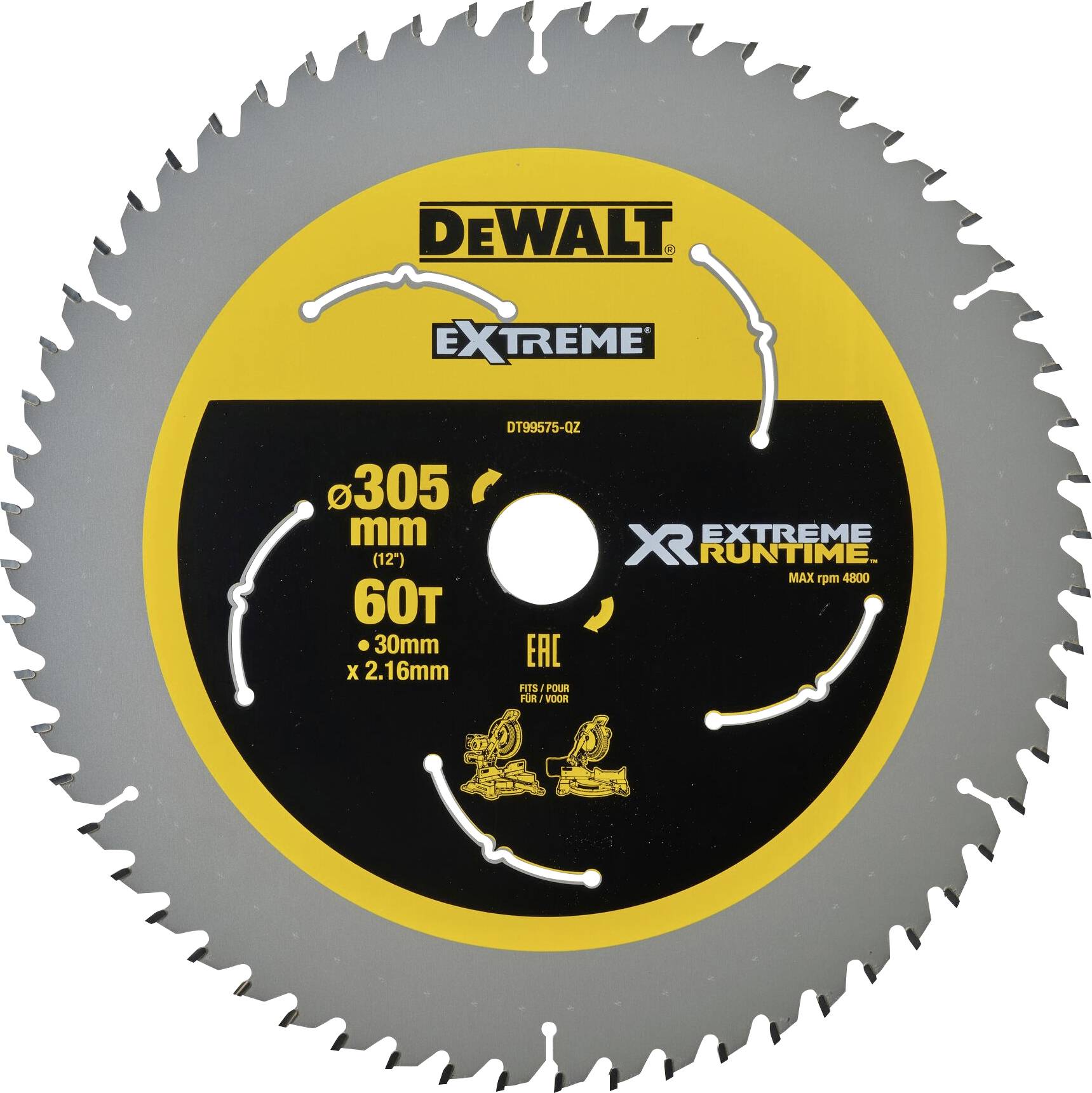 DEWALT DT99575 DT99575-QZ Kreissägeblatt 1 St.