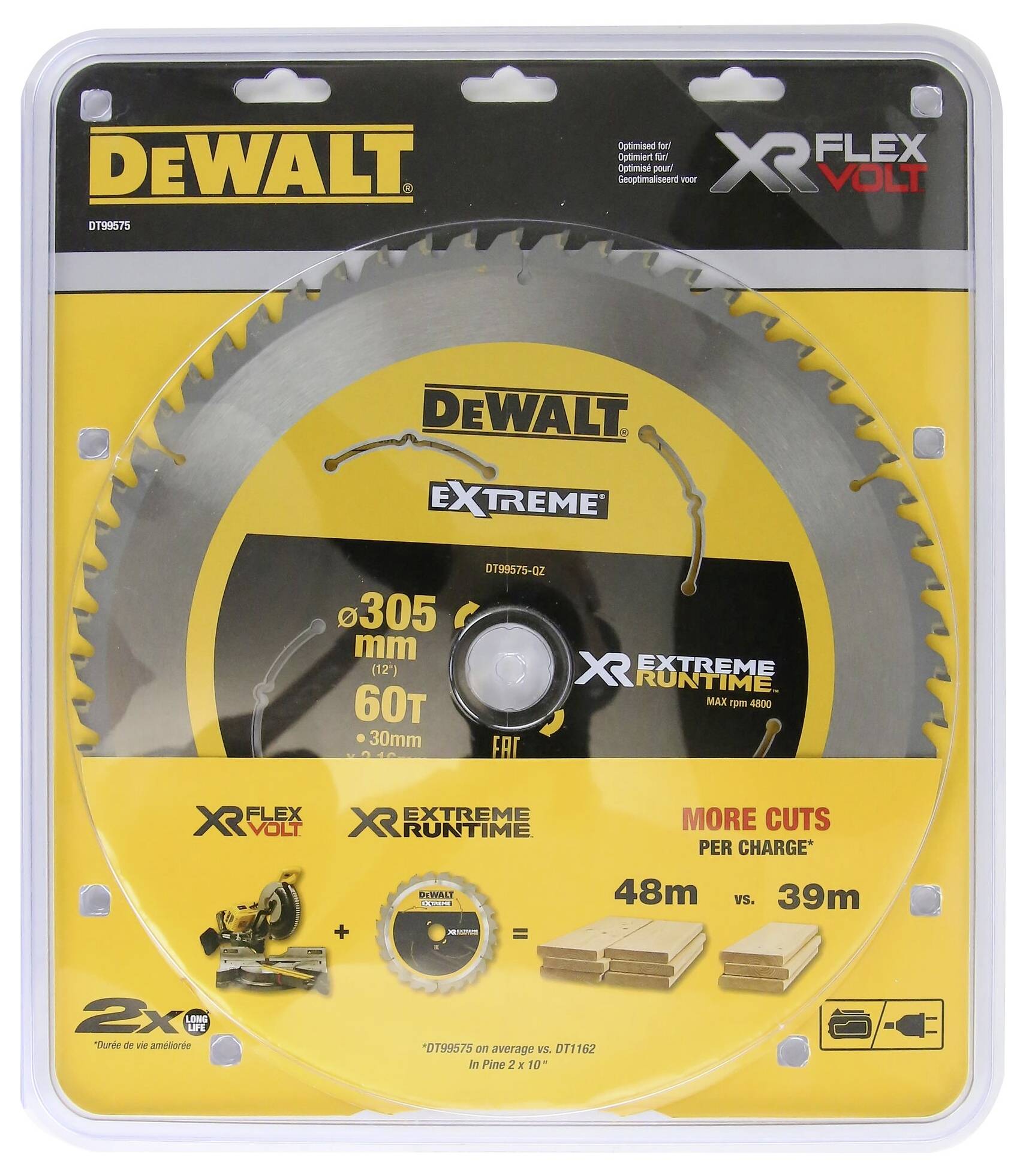 DEWALT DT99575-QZ Kreissägeblatt 1St.