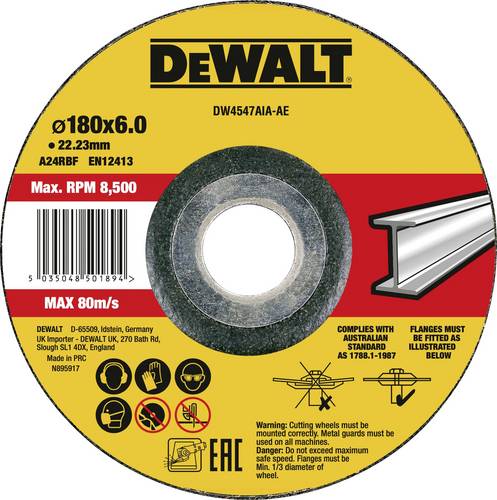 DEWALT DW4547AIA-AE Schruppscheibe