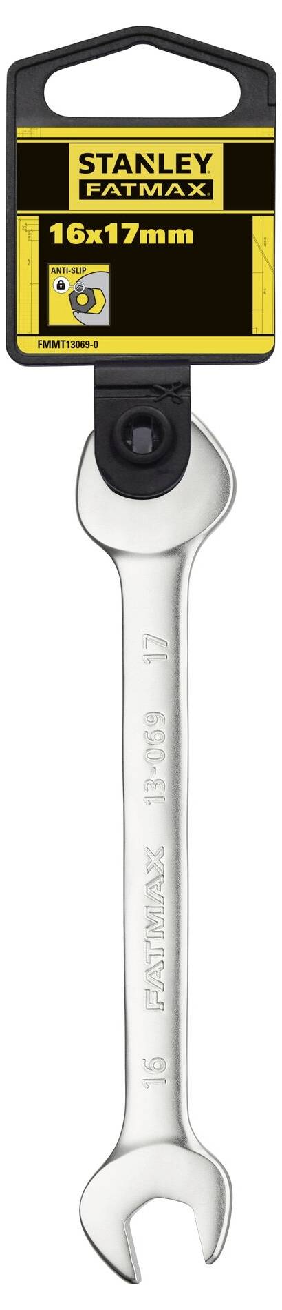 STANLEY FMMT13069-0 Doppel-Maulschlüssel Schlüsselweite (Metrisch) 16 - 17mm