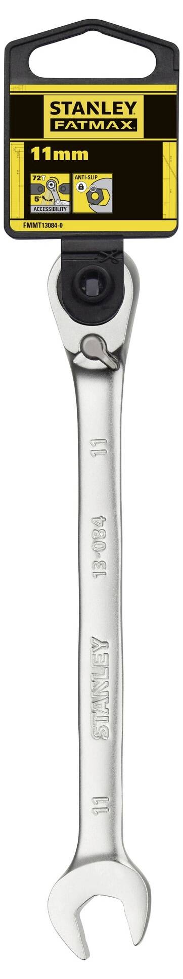 STANLEY FMMT13084-0 Maul-Ringratschenschlüssel Schlüsselweite (Metrisch) 11mm