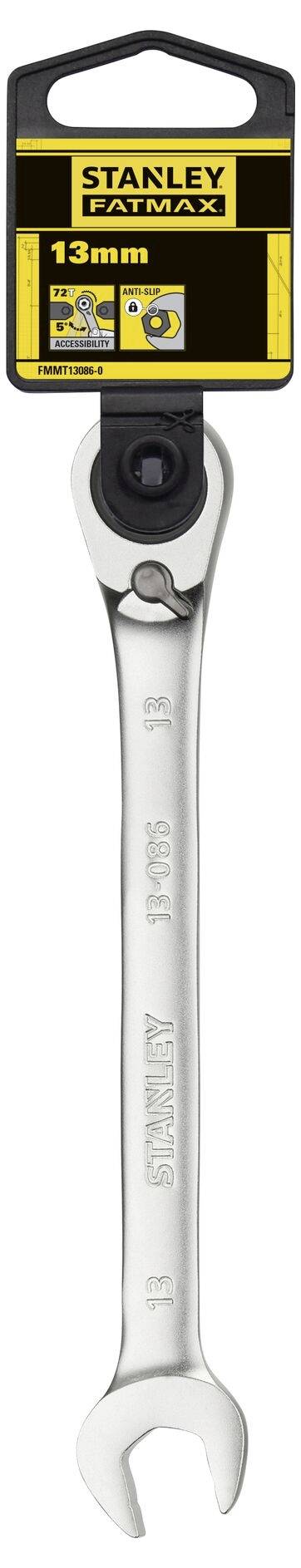 STANLEY FMMT13086-0 Maul-Ringratschenschlüssel Schlüsselweite (Metrisch) 13mm