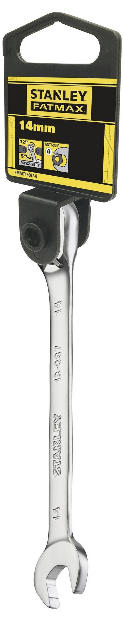 STANLEY FMMT13087-0 Maul-Ringratschenschlüssel Schlüsselweite (Metrisch) 14mm