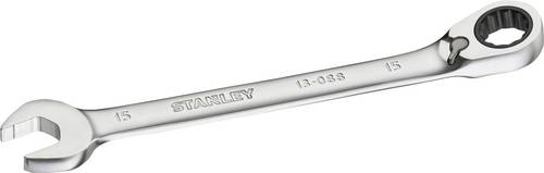 STANLEY FMMT13088-0 Maul-Ringratschenschlüssel Schlüsselweite (Metrisch) 15 mm