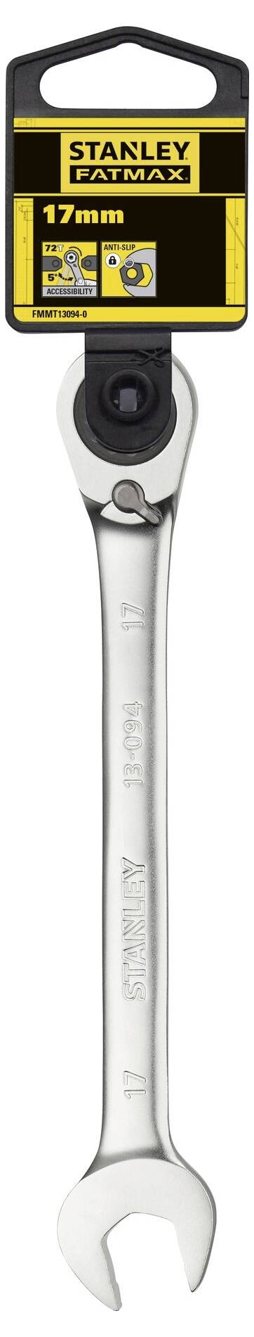 STANLEY FMMT13094-0 Maul-Ringratschenschlüssel Schlüsselweite (Metrisch) 17mm