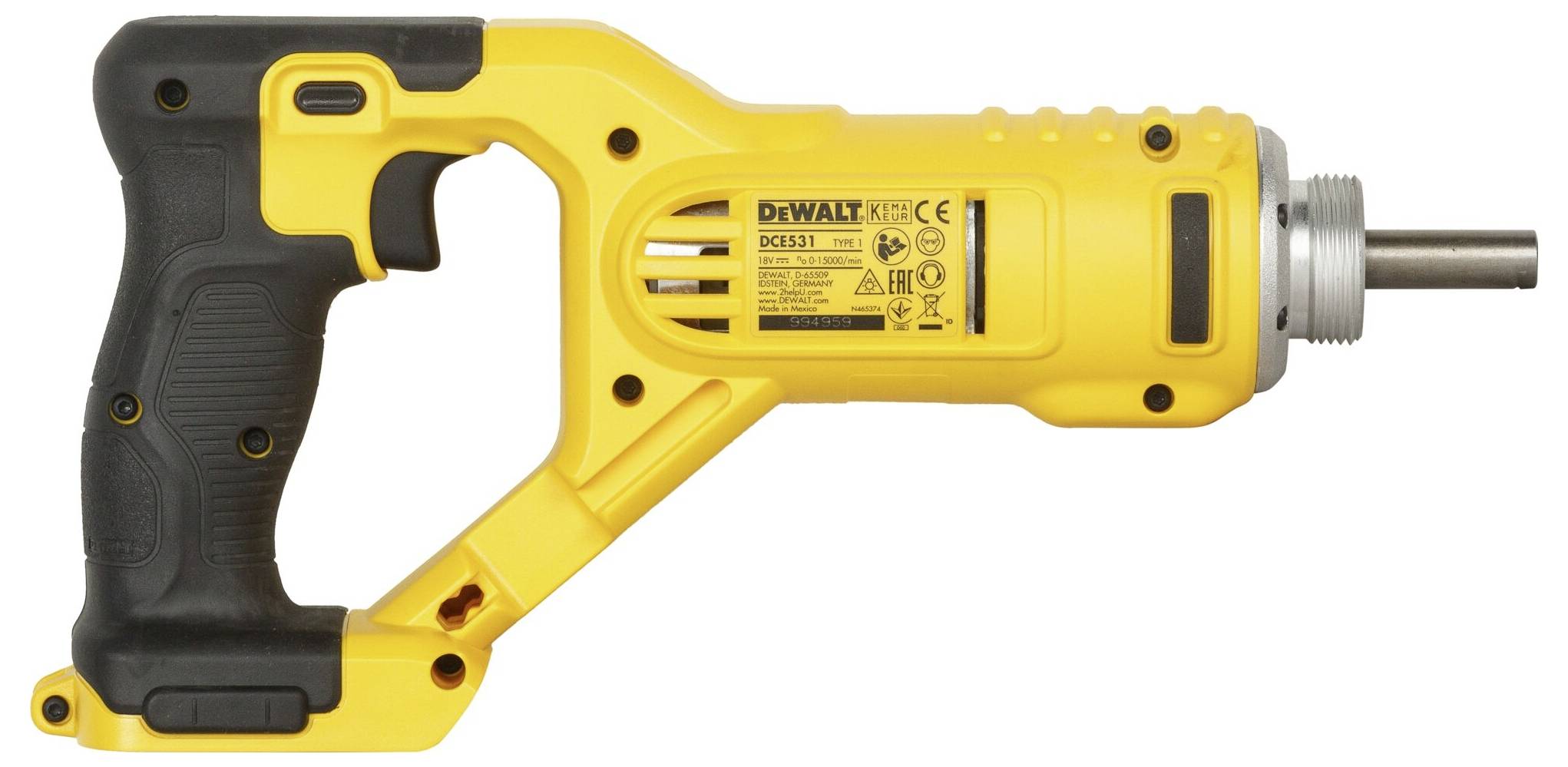 DEWALT DCE531N-XJ Betonverdichter