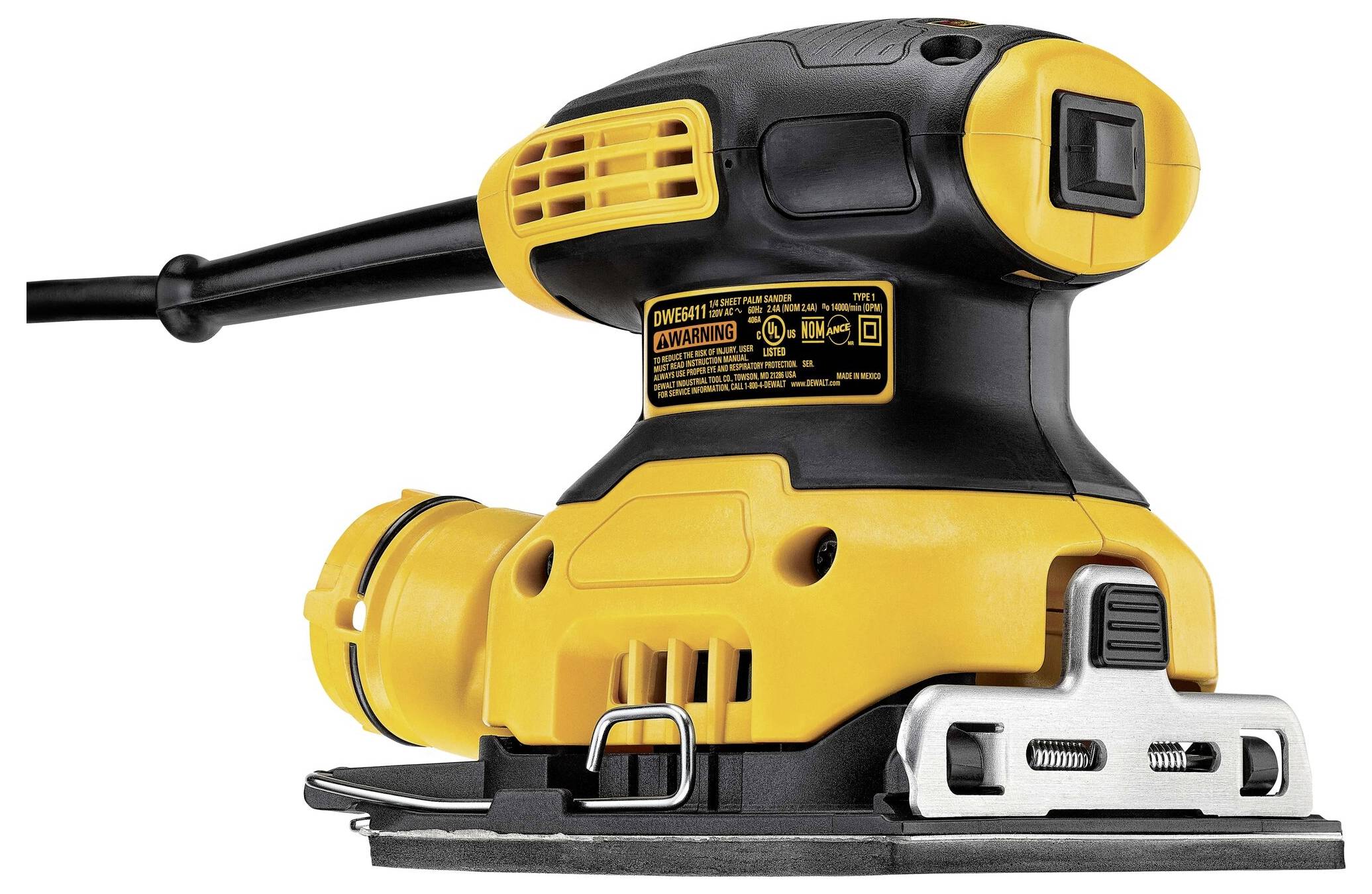 DEWALT DWE6411-QS Vibrationsschleifer