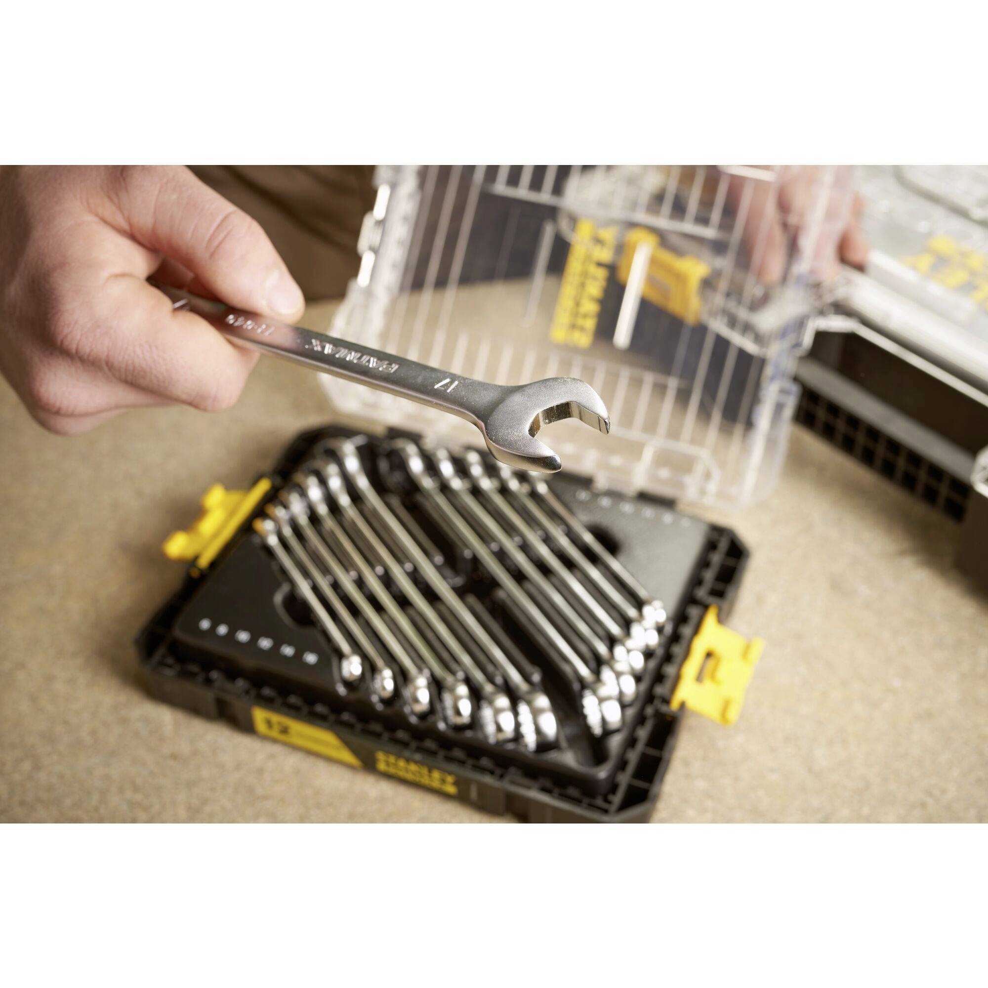 STANLEY FMMT98104-0 Ring-Maulschlüssel-Satz Schlüsselweite (Metrisch) 6 - 17mm