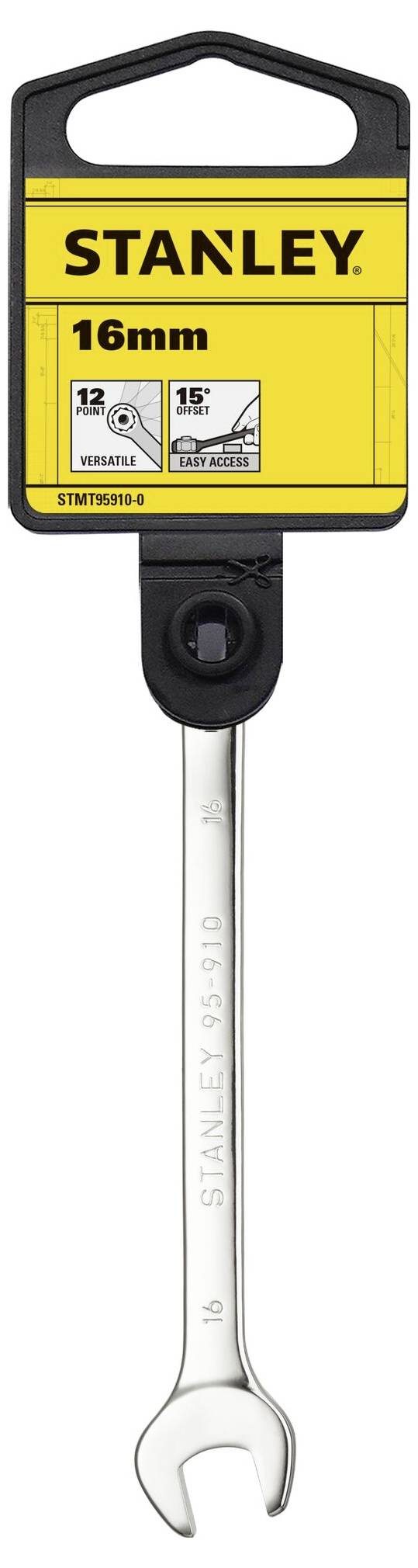 STANLEY STMT95910-0 Ring-Maulschlüssel Schlüsselweite (Metrisch) 16mm
