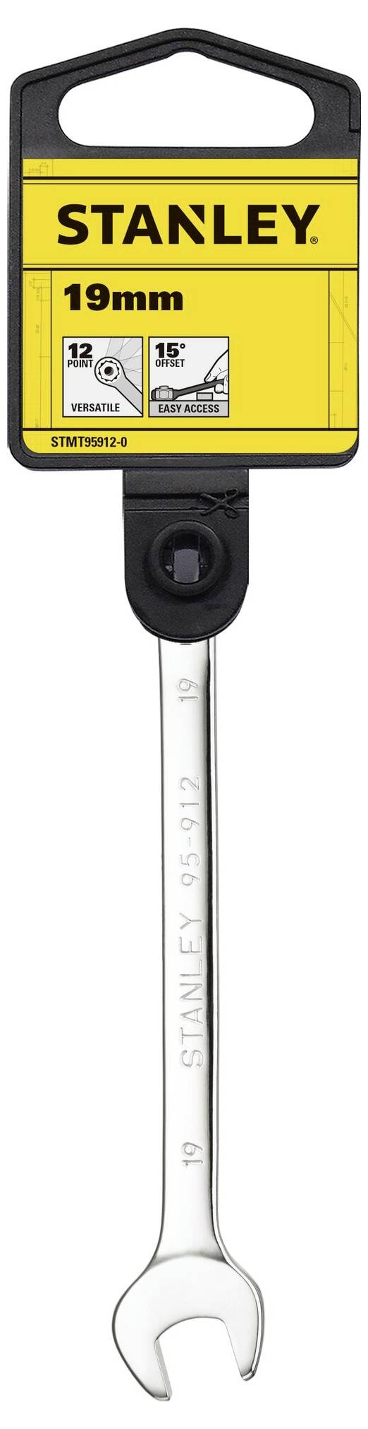 STANLEY STMT95912-0 Ring-Maulschlüssel Schlüsselweite (Metrisch) 19mm