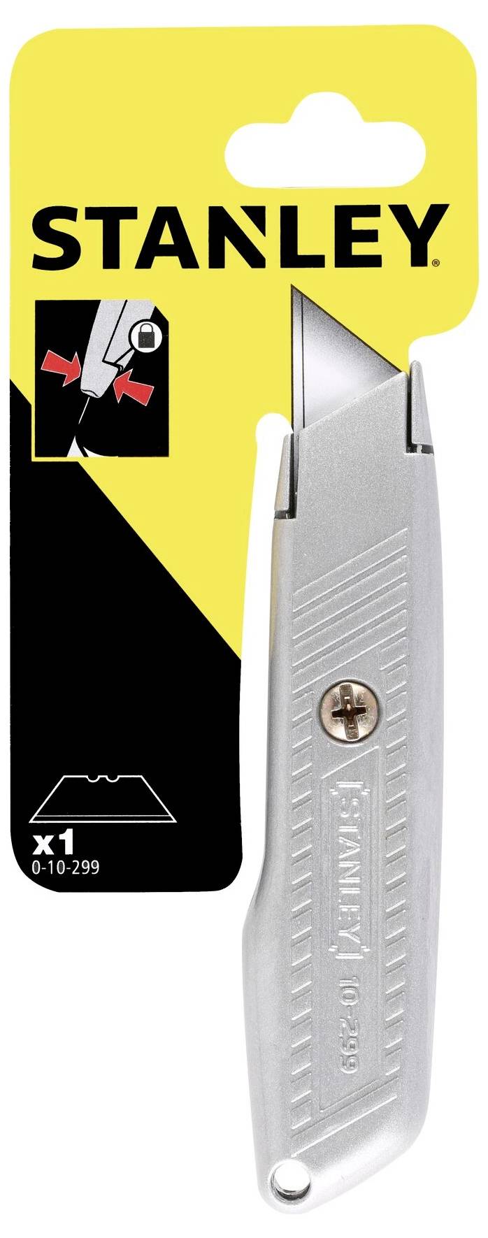 STANLEY 0-10-299 Messer 299 mit feststehender Klinge 1St.