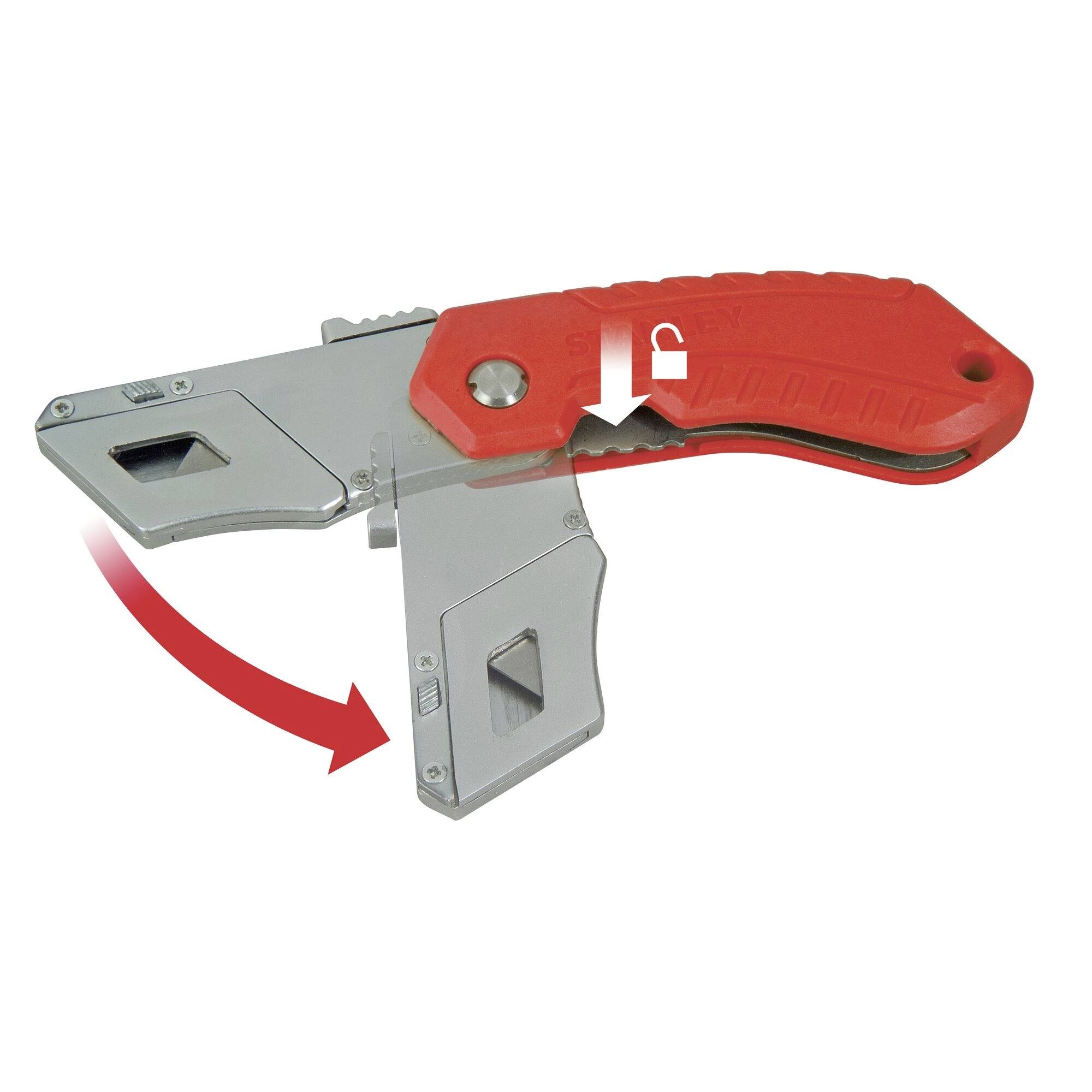 STANLEY 0-10-243 Sicherheitsmesser, klappbar 1St.