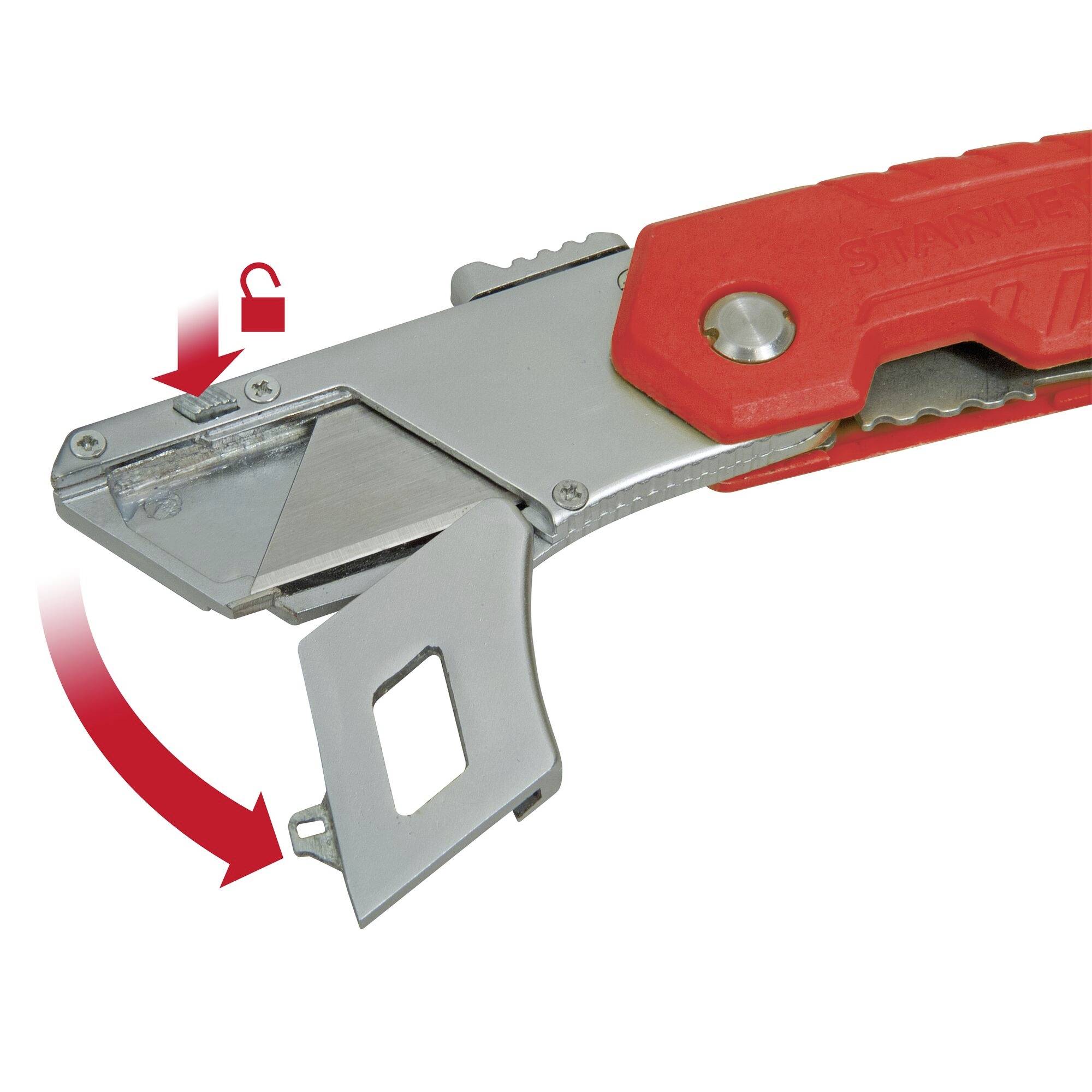 STANLEY 0-10-243 Sicherheitsmesser, klappbar 1St.