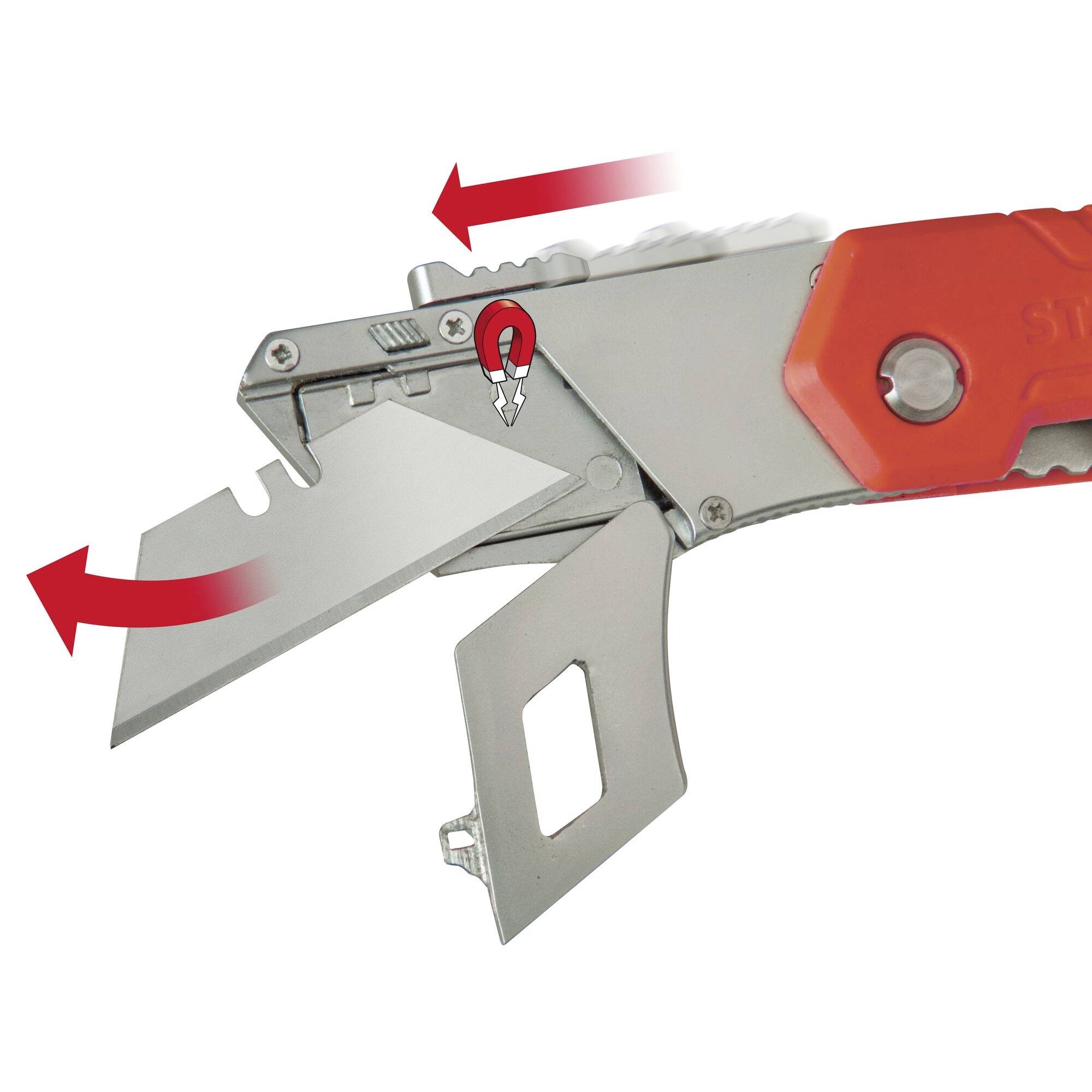 STANLEY 0-10-243 Sicherheitsmesser, klappbar 1St.