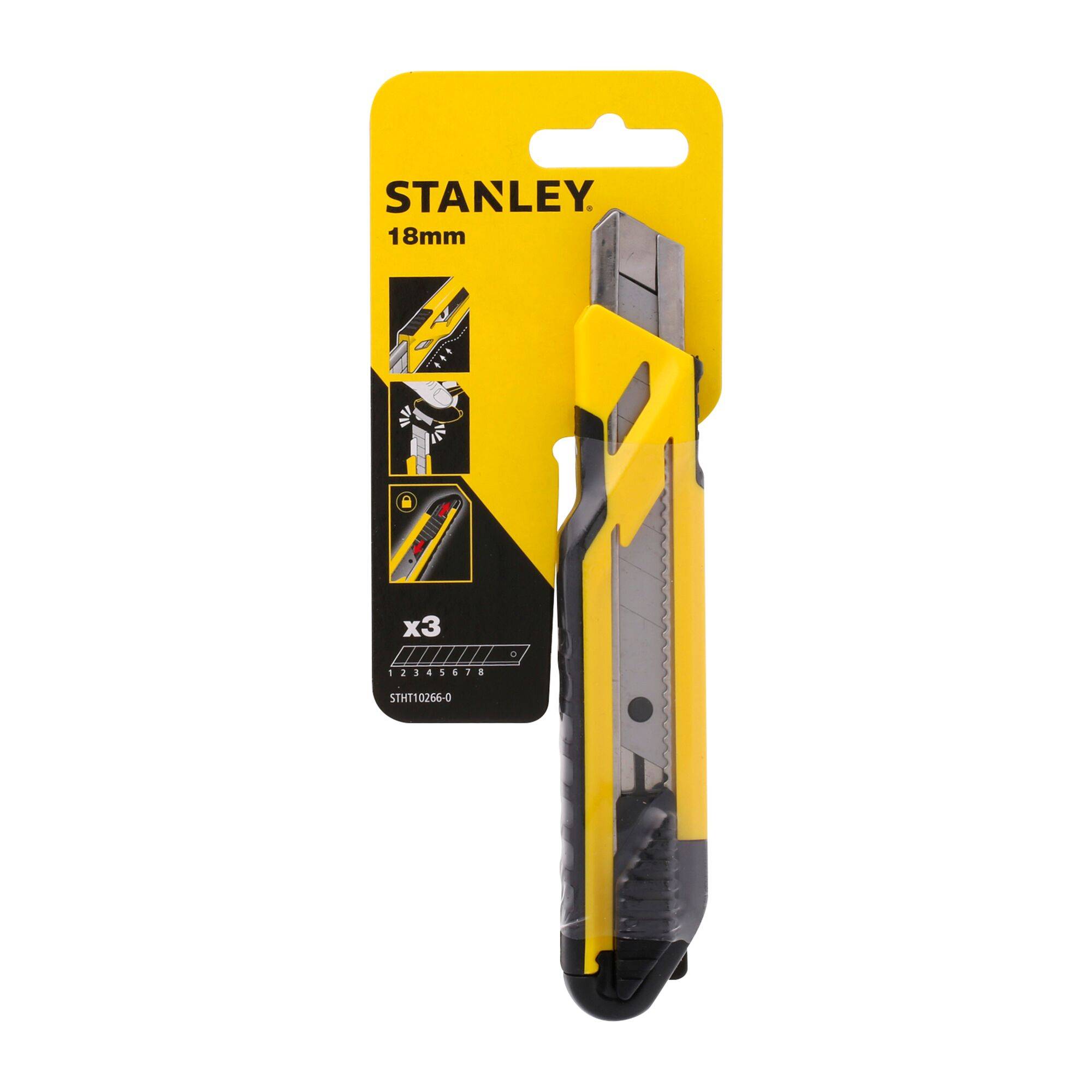 STANLEY STHT10266-0 Messer Comfort Cut (Schieber), 18mm 1 St.