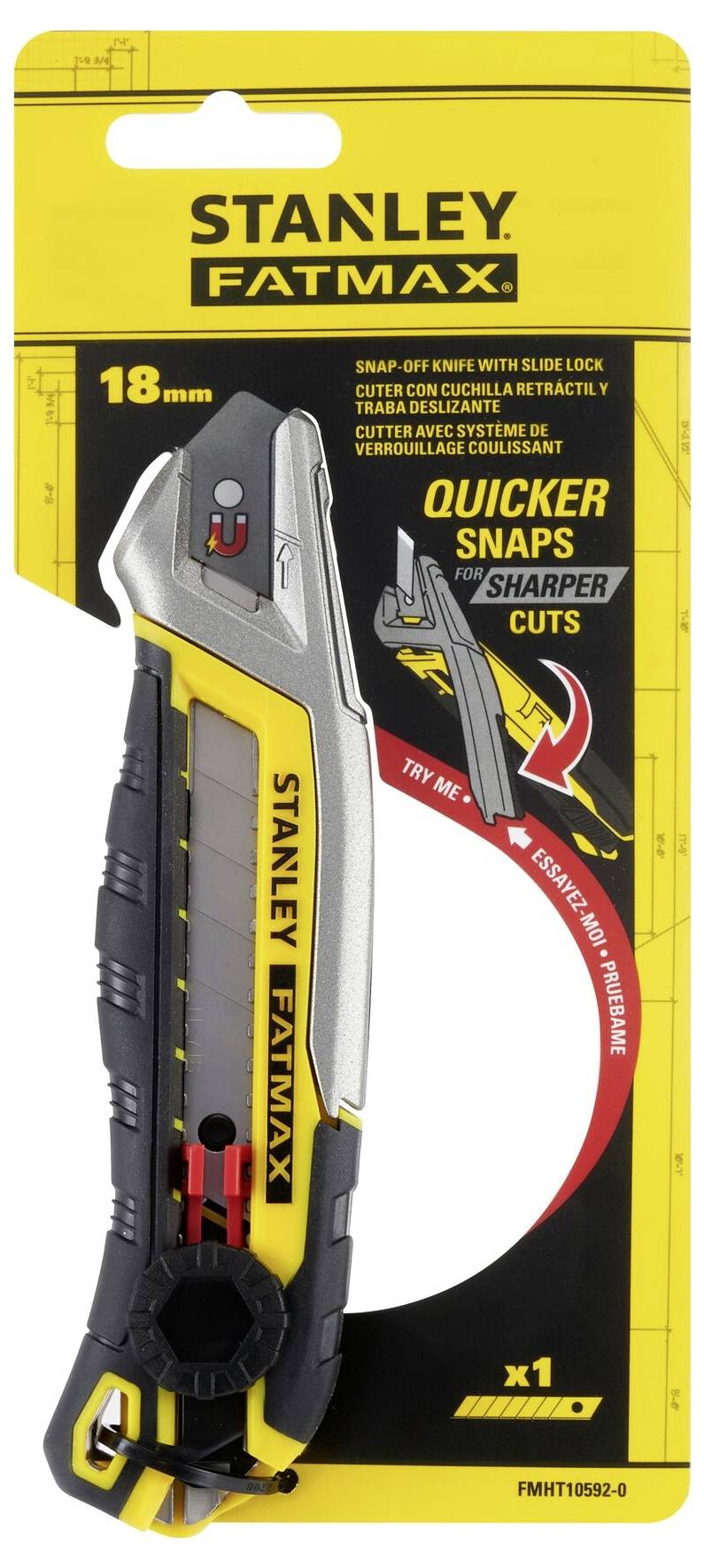 STANLEY FMHT10592-0 FM Cutter, 18mm, mit Gewindeschraube 1 St.