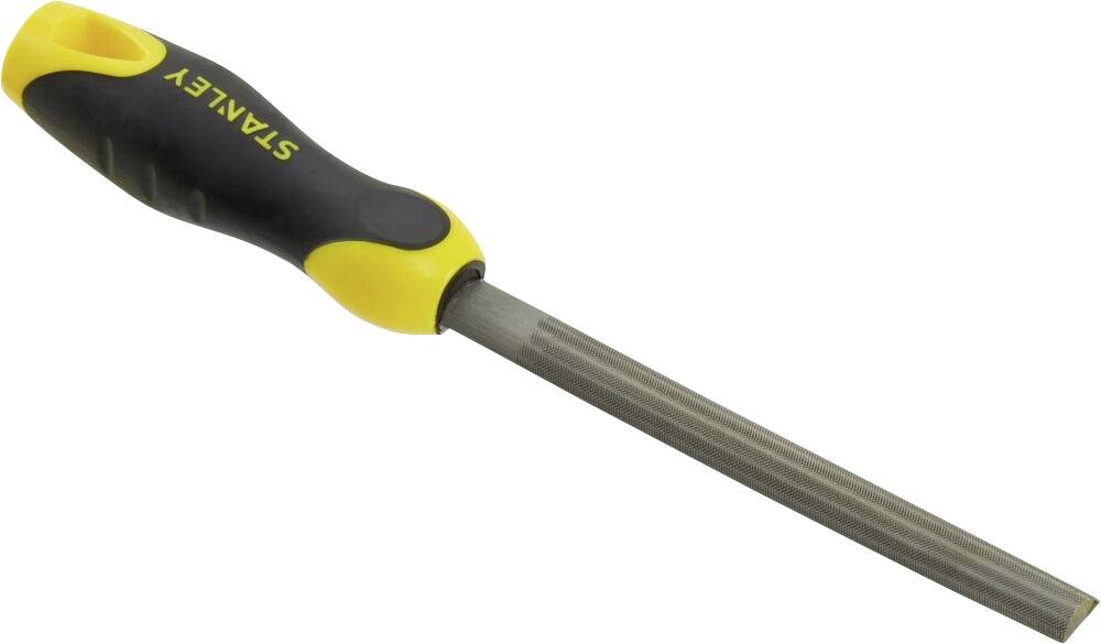 STANLEY 0-22-455 Halbrundfeile mit Heft, Hieb 2, 150mm 1St.