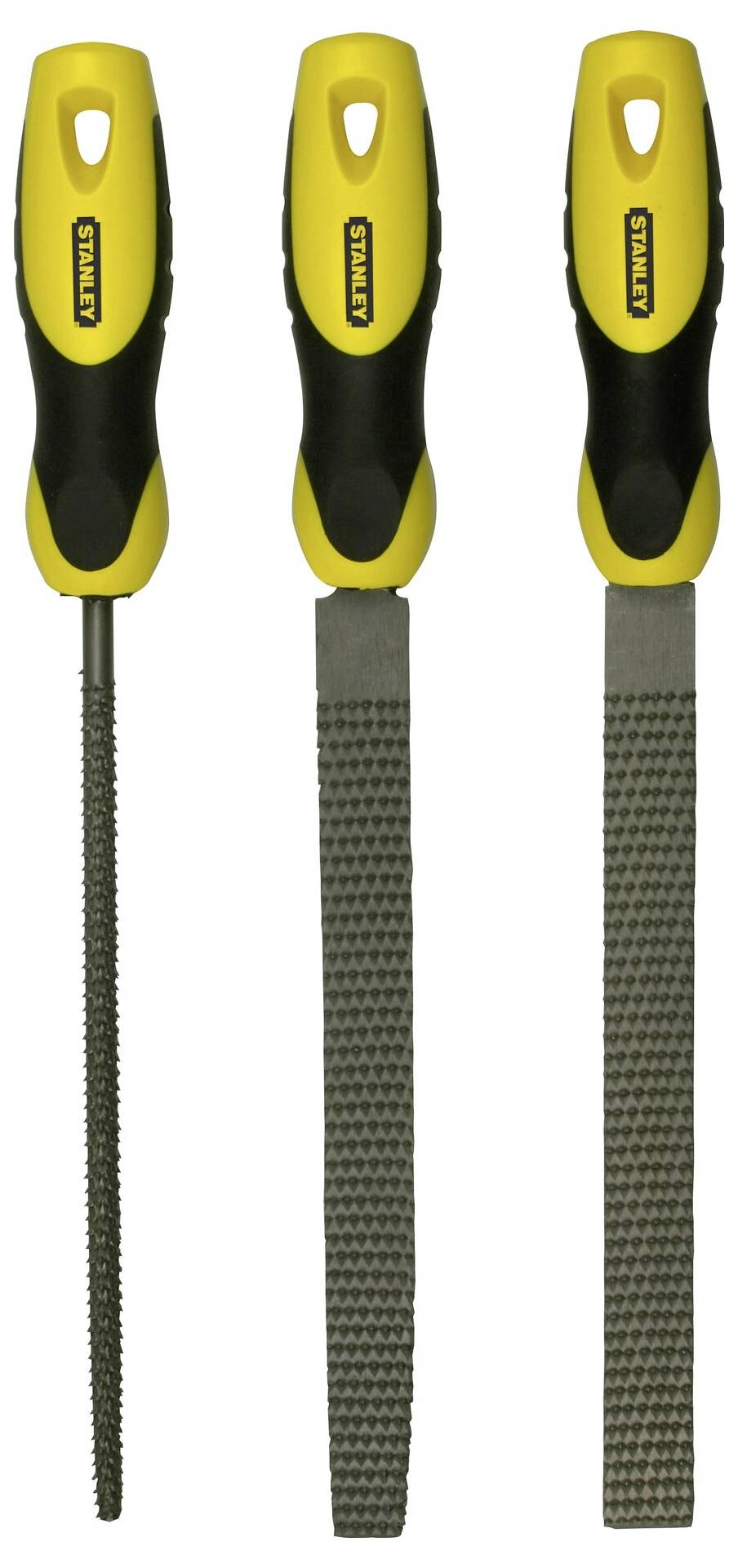 STANLEY 0-22-477 Raspel-Satz, Hieb 1, 200mm 3-tlg 3St.