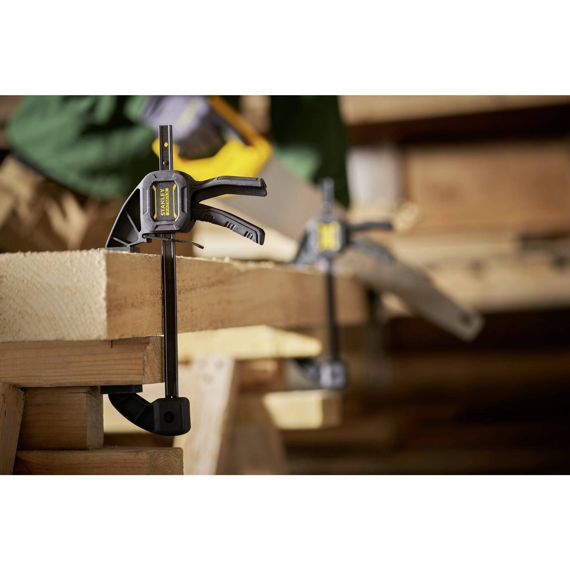 STANLEY Einhandzwinge FatMax mittel, 150mm, 45kg FMHT0-83232