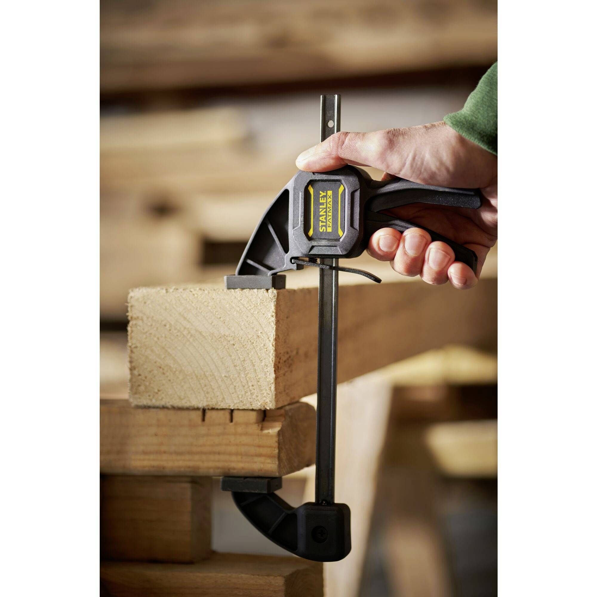 STANLEY Einhandzwinge FatMax mittel, 150mm, 45kg FMHT0-83232