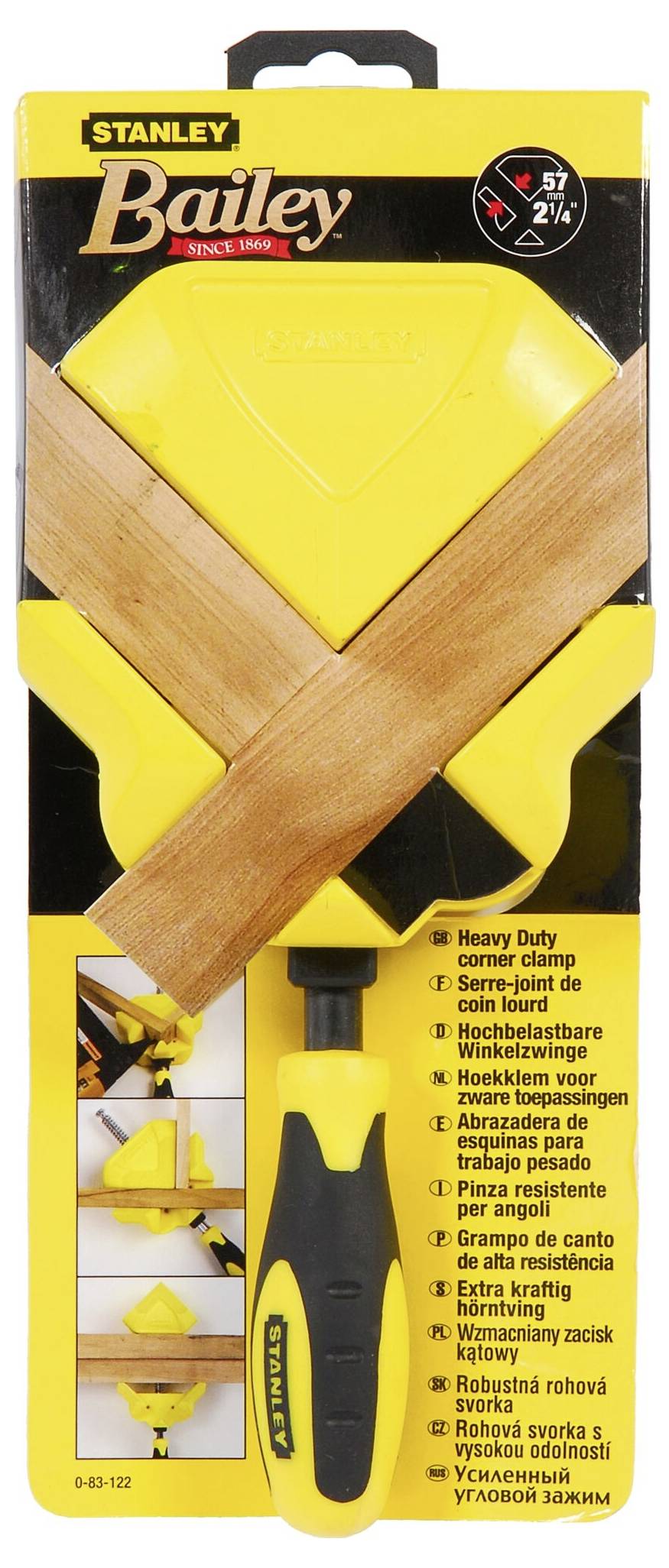 STANLEY Gehrungsspanner Bailey, schwer 0-83-122