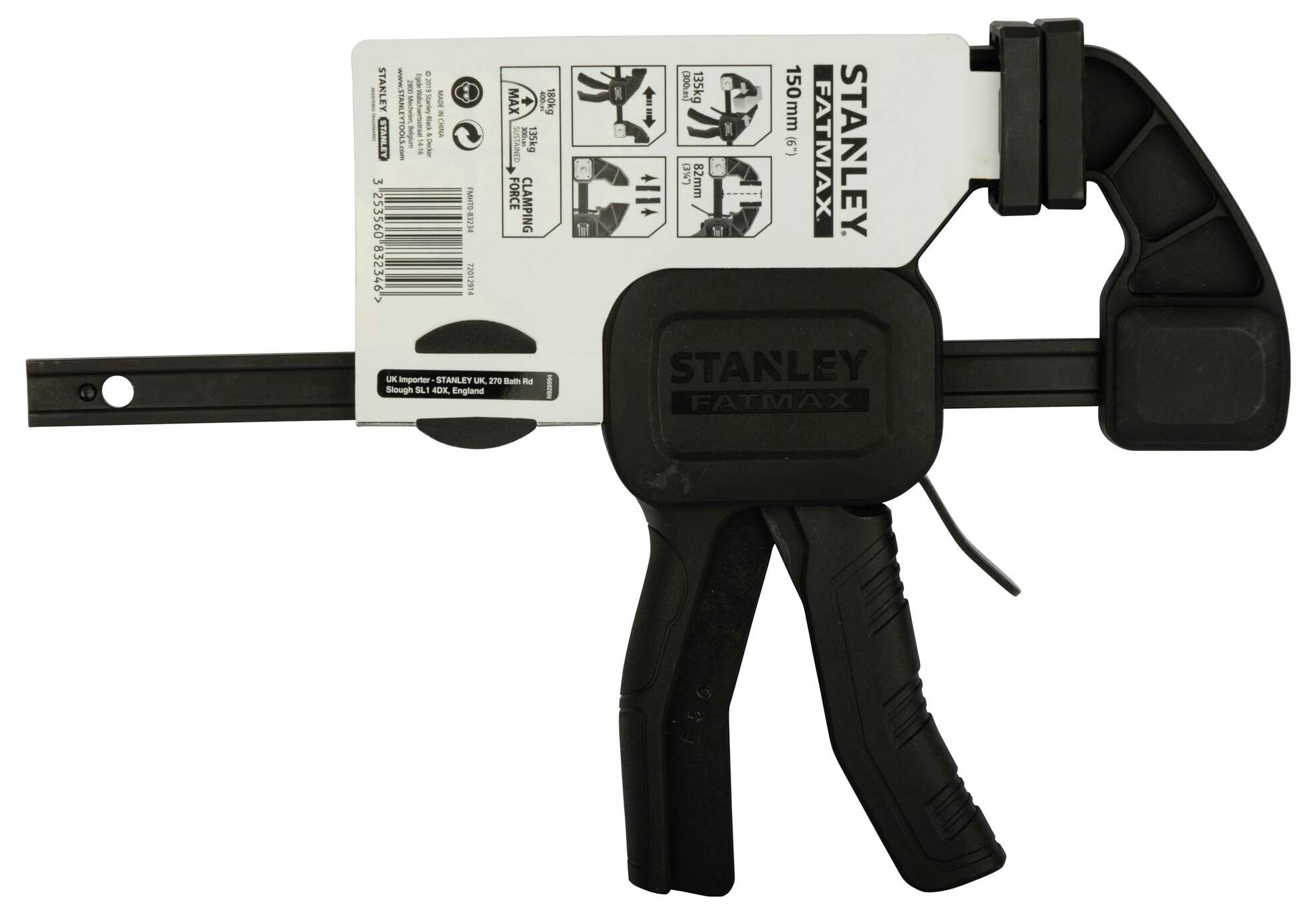 STANLEY Einhandzwinge FatMax groß, 150mm, 135kg FMHT0-83234