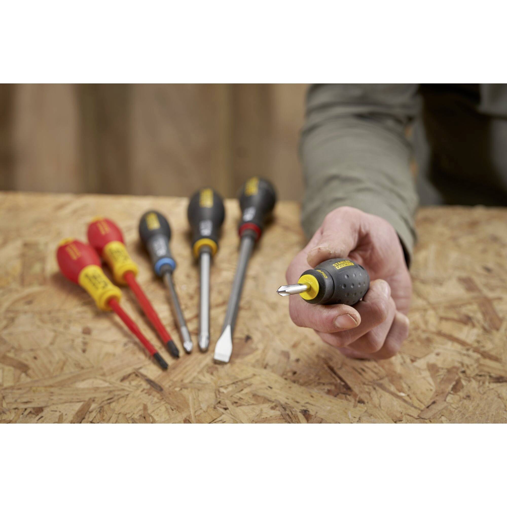 STANLEY 0-65-407 Kreuzschlitz-Schraubendreher