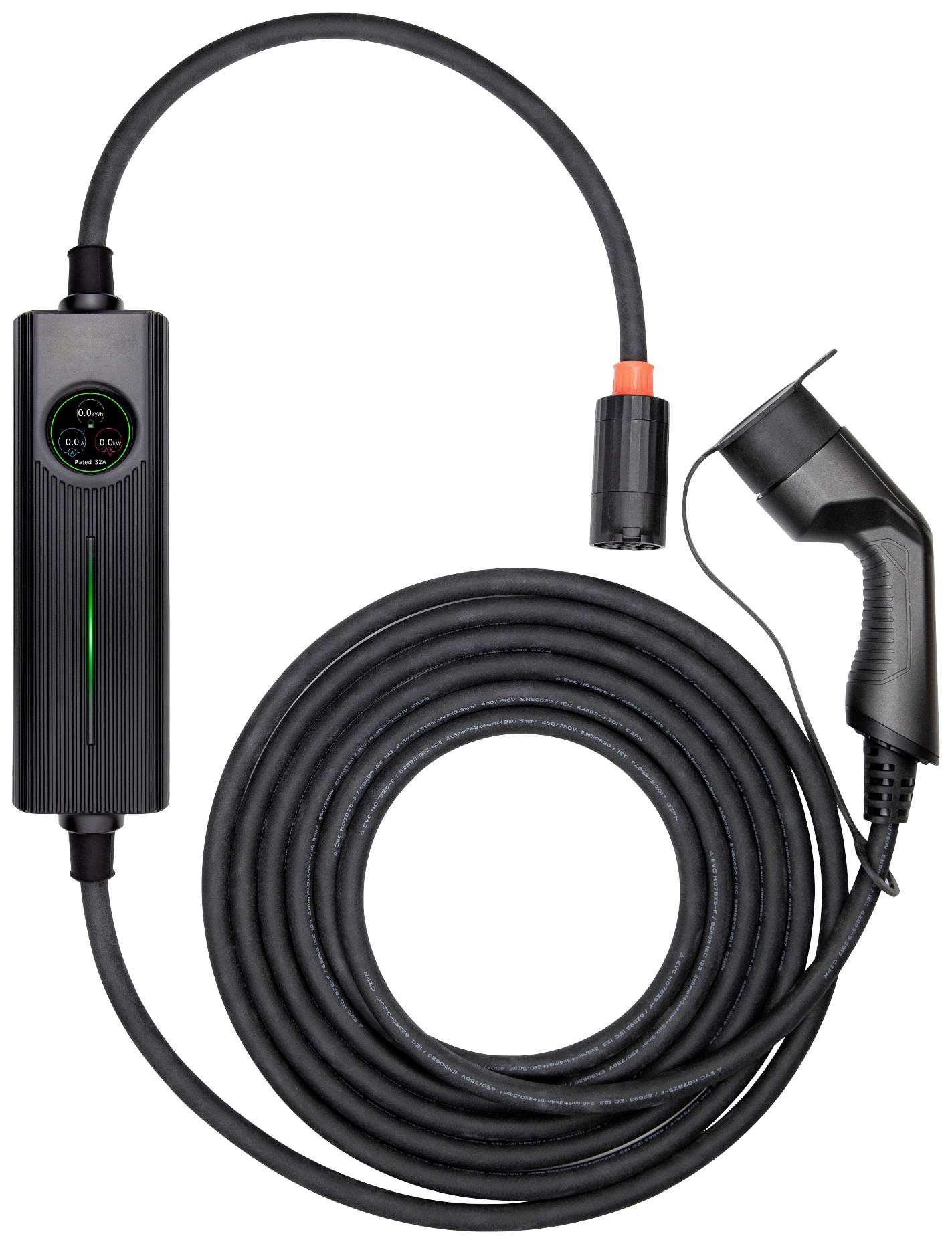 Platinet PC050EV Mobile Elektro-Auto Ladestation Typ 2 Mode 2 32A 16kW