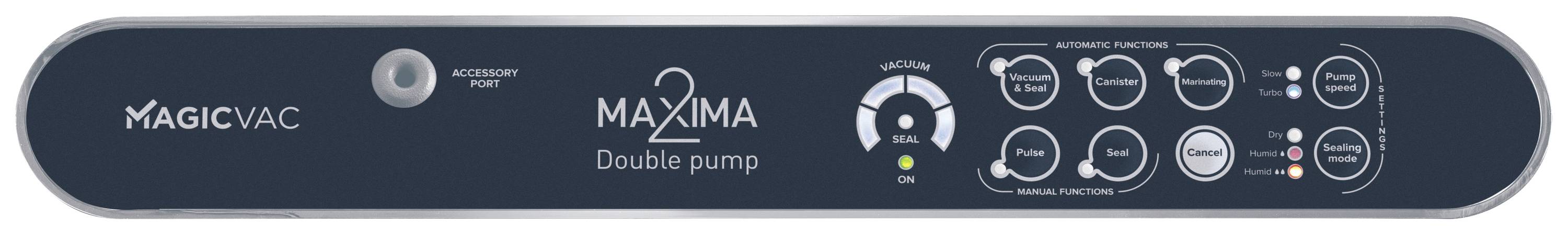 Magic Vac VD50PK2 MAXIMA 2 Vakuumierer (B x H x T) 440 x 110 x 240mm