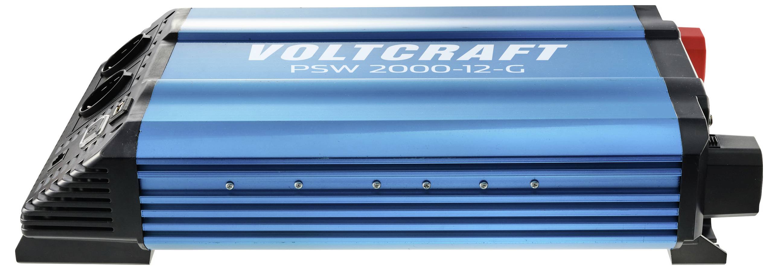 VOLTCRAFT Wechselrichter PSW 2000-12-G 2000W 12 V/DC - 230 V/AC reine Sinuswelle