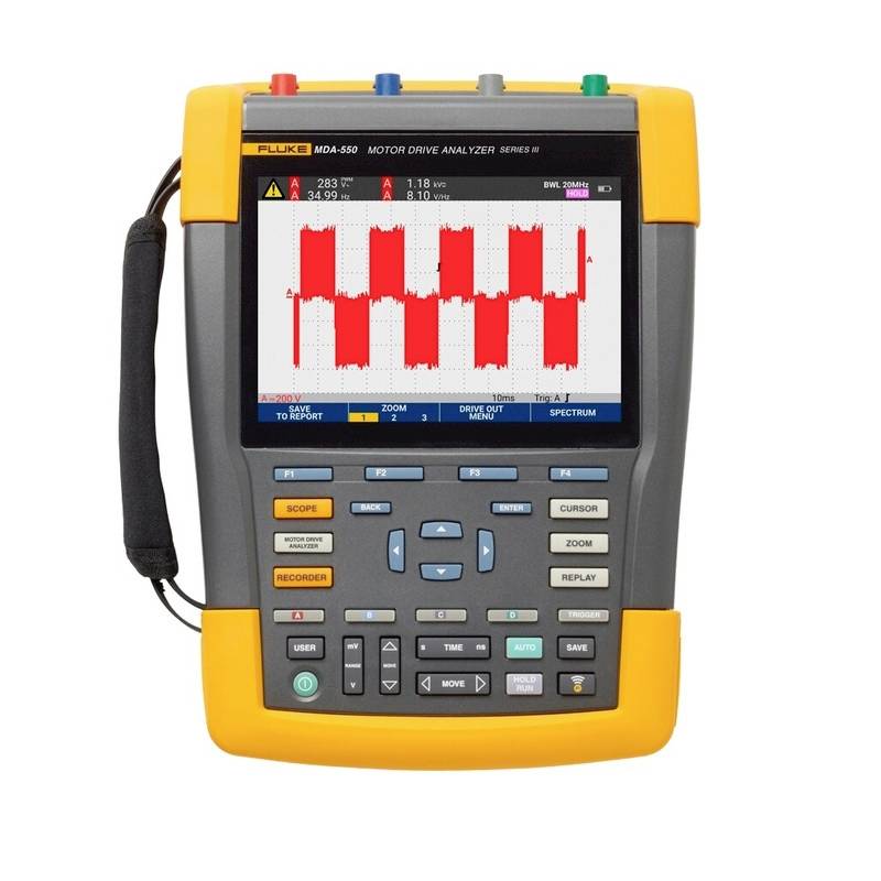 Fluke FLUKE-MDA-550/FPC EU Motorantrieb-Analysator 500MHz 1 Set