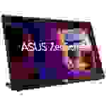 Moniteur LED Asus MB17AHG CEE 2021 E (A - G) 43.9 cm 17.3 pouces 1920 x 1080 pixels 16:9 5 ms HDMI™, casque (jack 3,5 mm), USB-C®