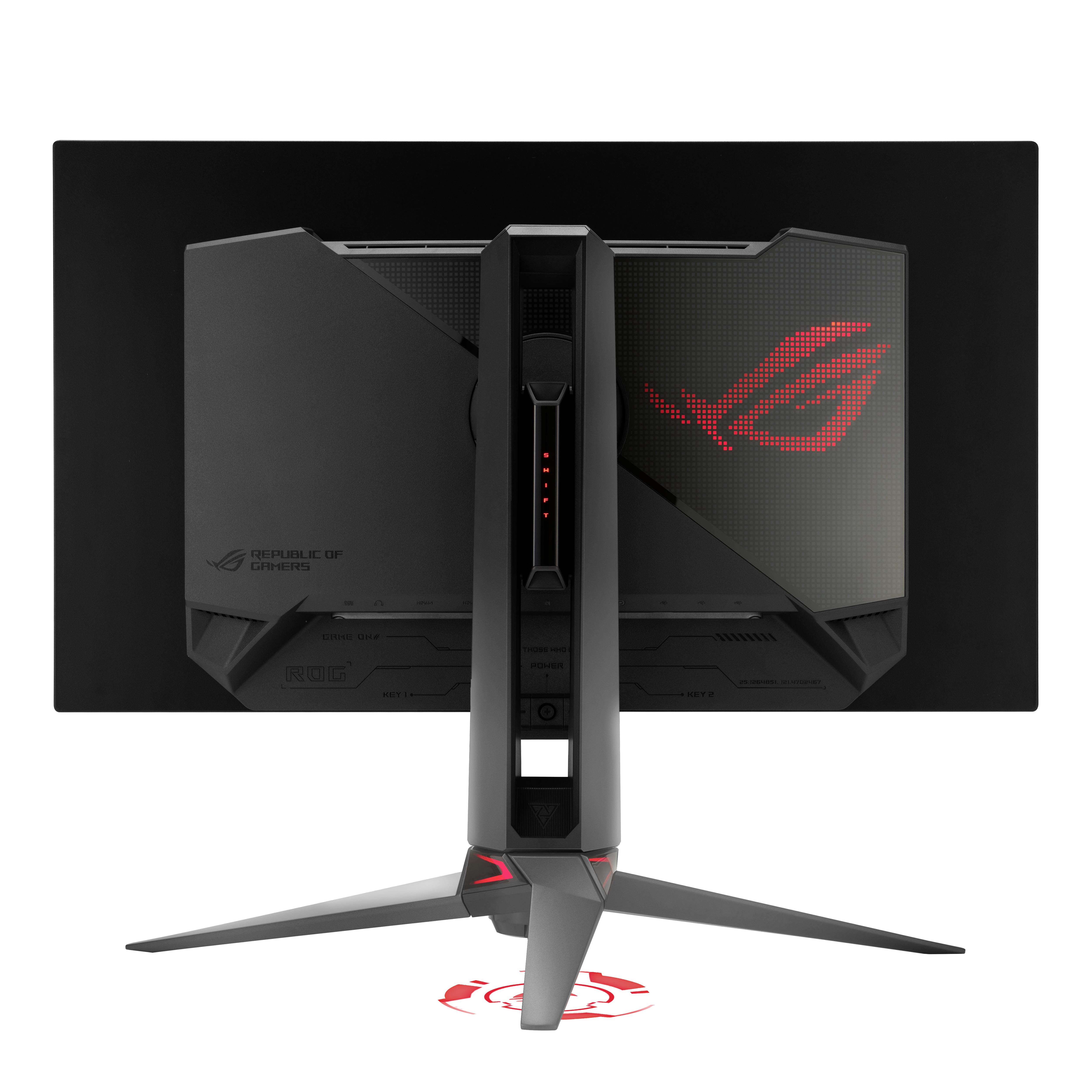 Asus PG27AQDM ROG Swift Gaming Monitor EEK G (A - G) 67.3 cm (26.5 Zoll) 2560 x 1440 Pixel 16:9 0.03 ms DisplayPort, HDMI®, Kopfhörer (3.5 mm Klink