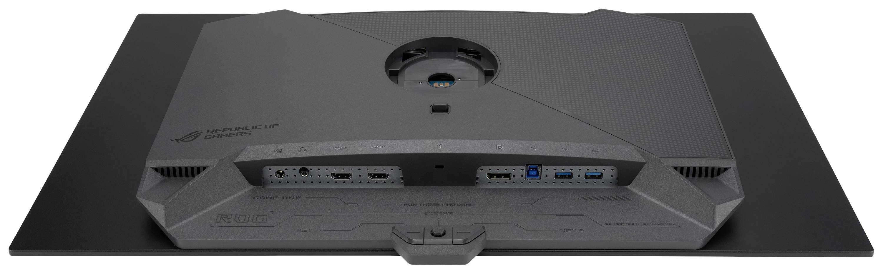 Asus PG27AQDM ROG Swift Gaming Monitor EEK G (A - G) 67.3 cm (26.5 Zoll) 2560 x 1440 Pixel 16:9 0.03 ms DisplayPort, HDMI®, Kopfhörer (3.5 mm Klink