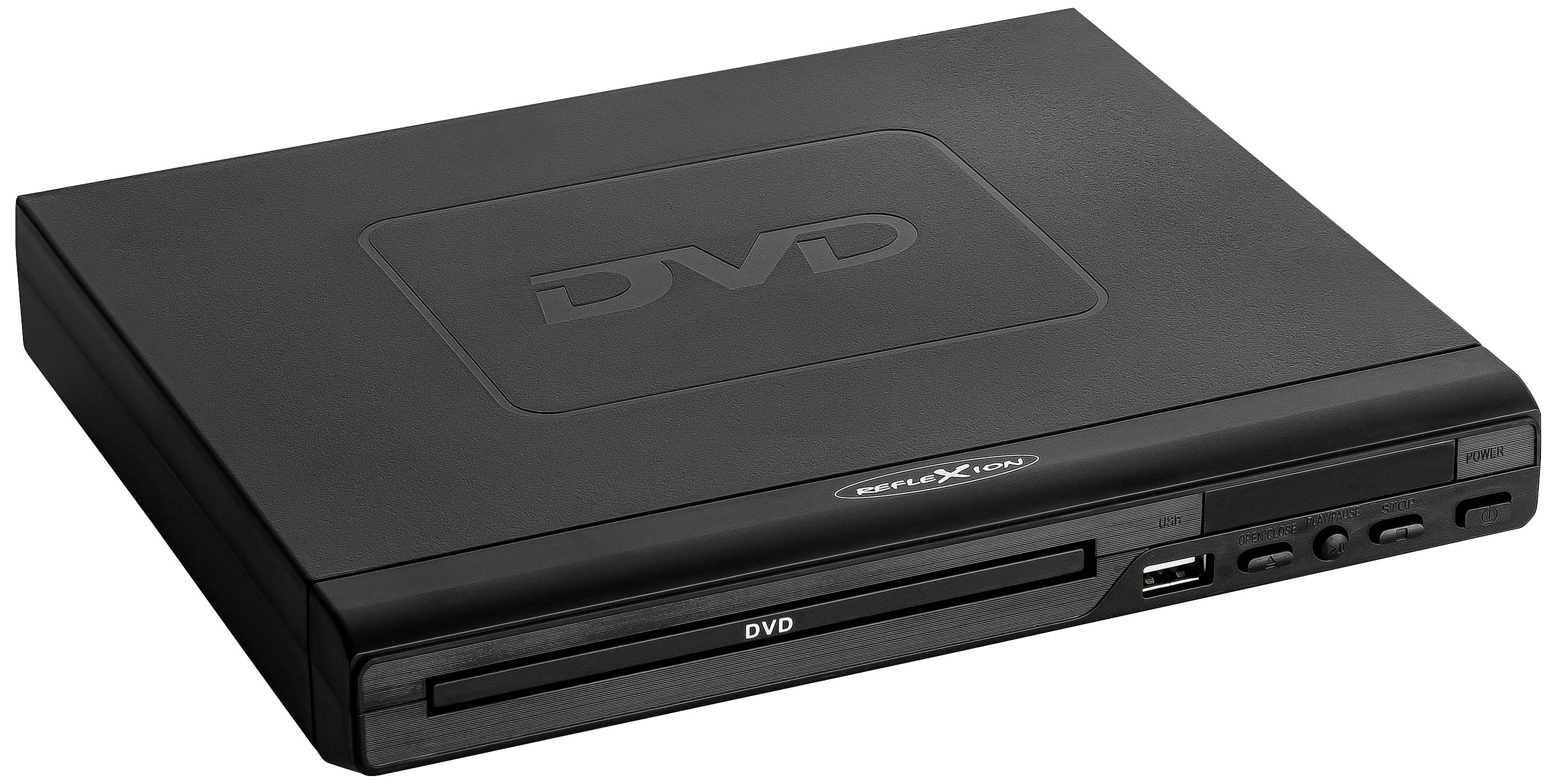 Reflexion DVD366 DVD-Player Kopieren von CD auf USB Schwarz