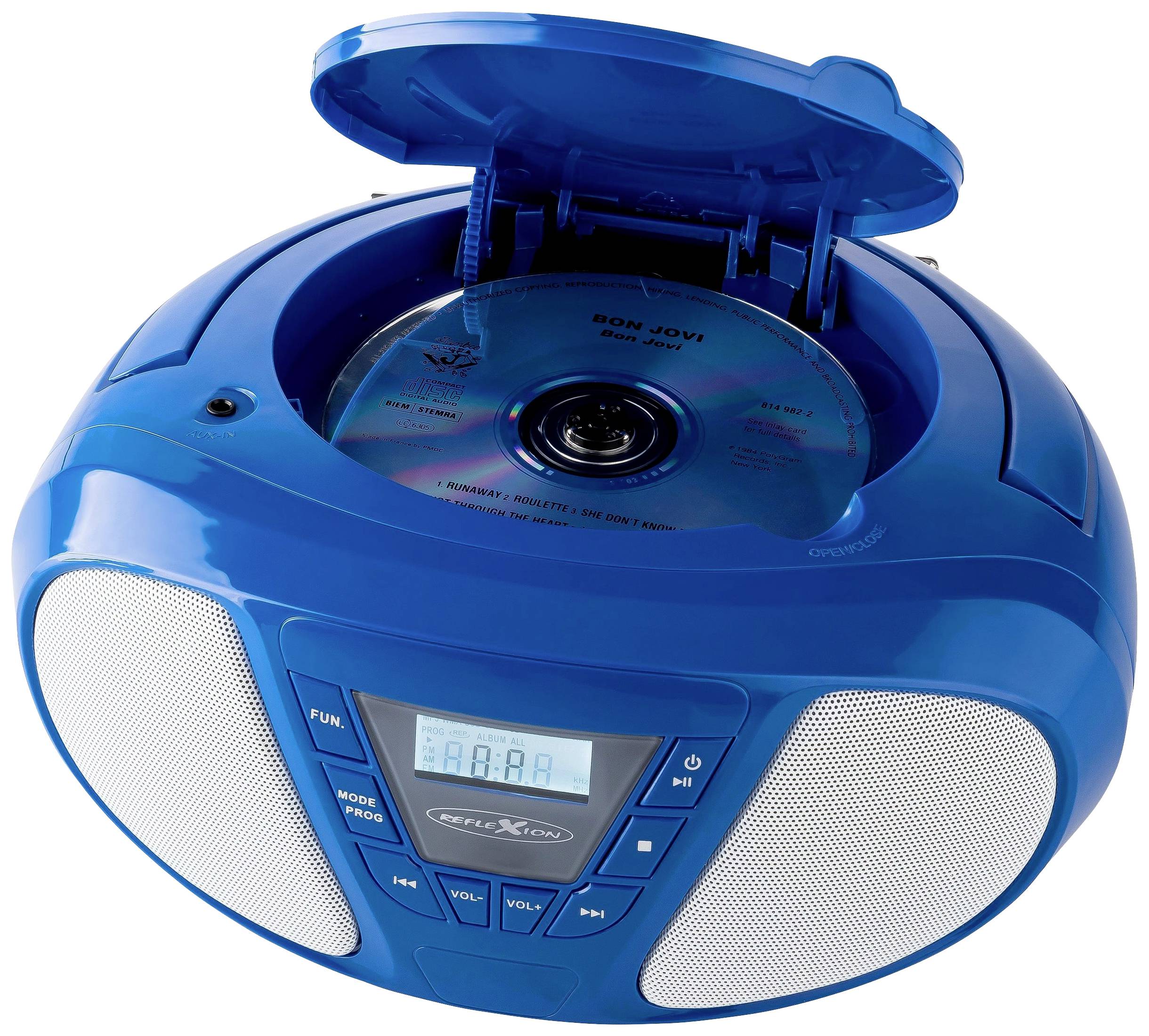 Reflexion CDR614BL CD-Radio UKW CD, AUX