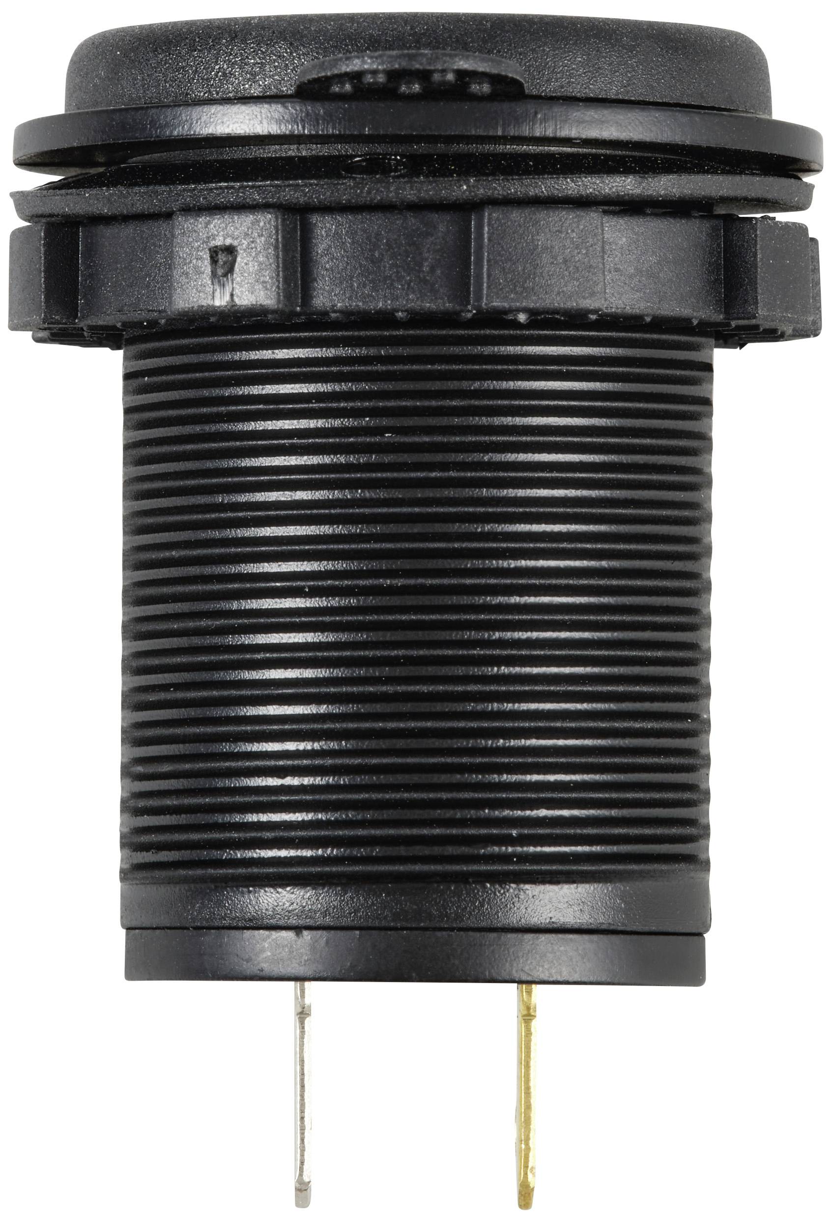 VOLTCRAFT USB-Doppelsteckdose 12-24V 4,8A mit Schutzdeckel 12/24 V