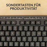 Logitech MK370 Combo for Business Bluetooth® Tastatur, Maus-Set Spritzwassergeschützt, Geräuscharm Logitech MK370 Combo for Business Bluetooth® Tastatur, Maus-Set Spritzwassergeschützt, Geräuscharm