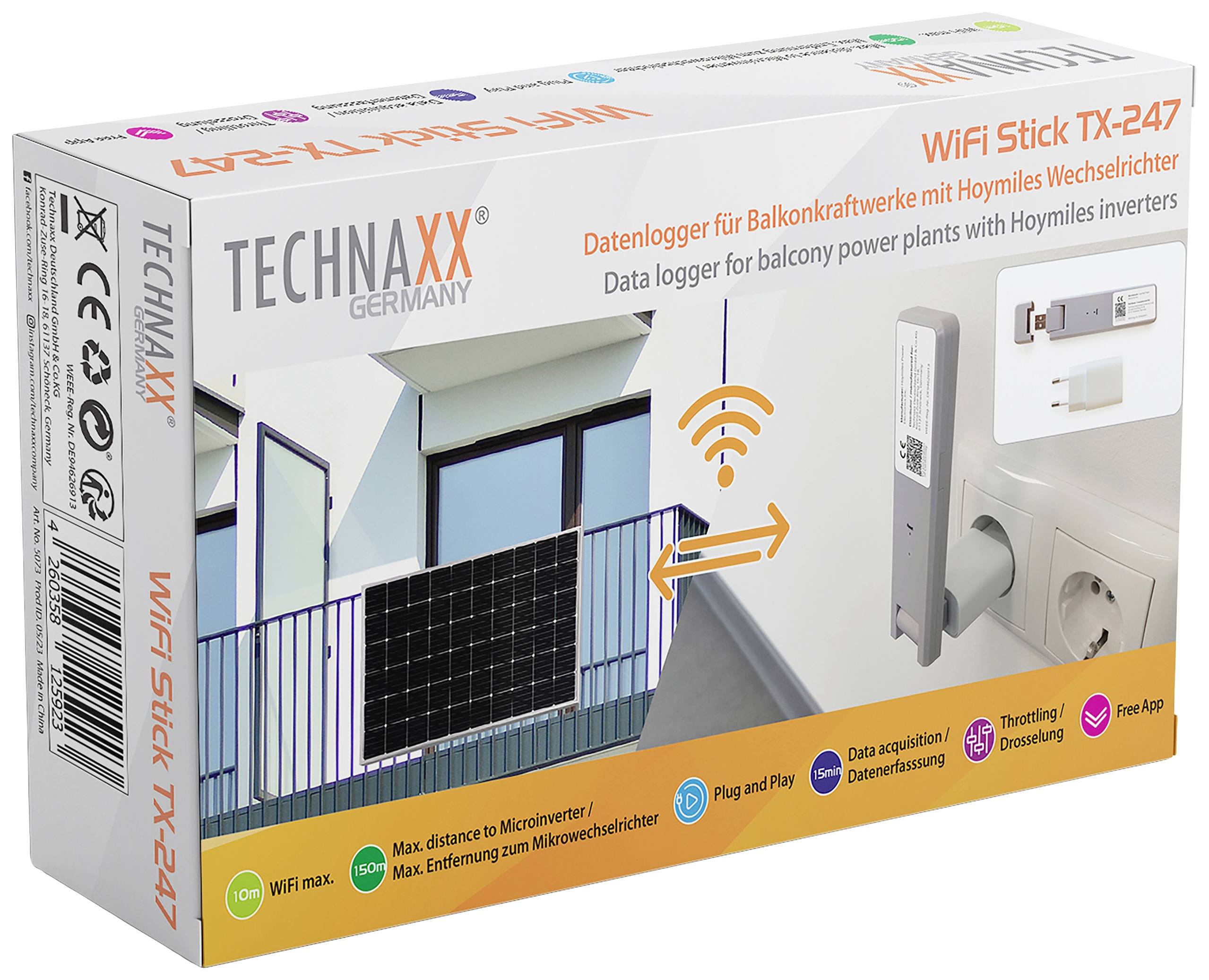 Technaxx 5073 TX-247 Konfigurations-USB-Stick