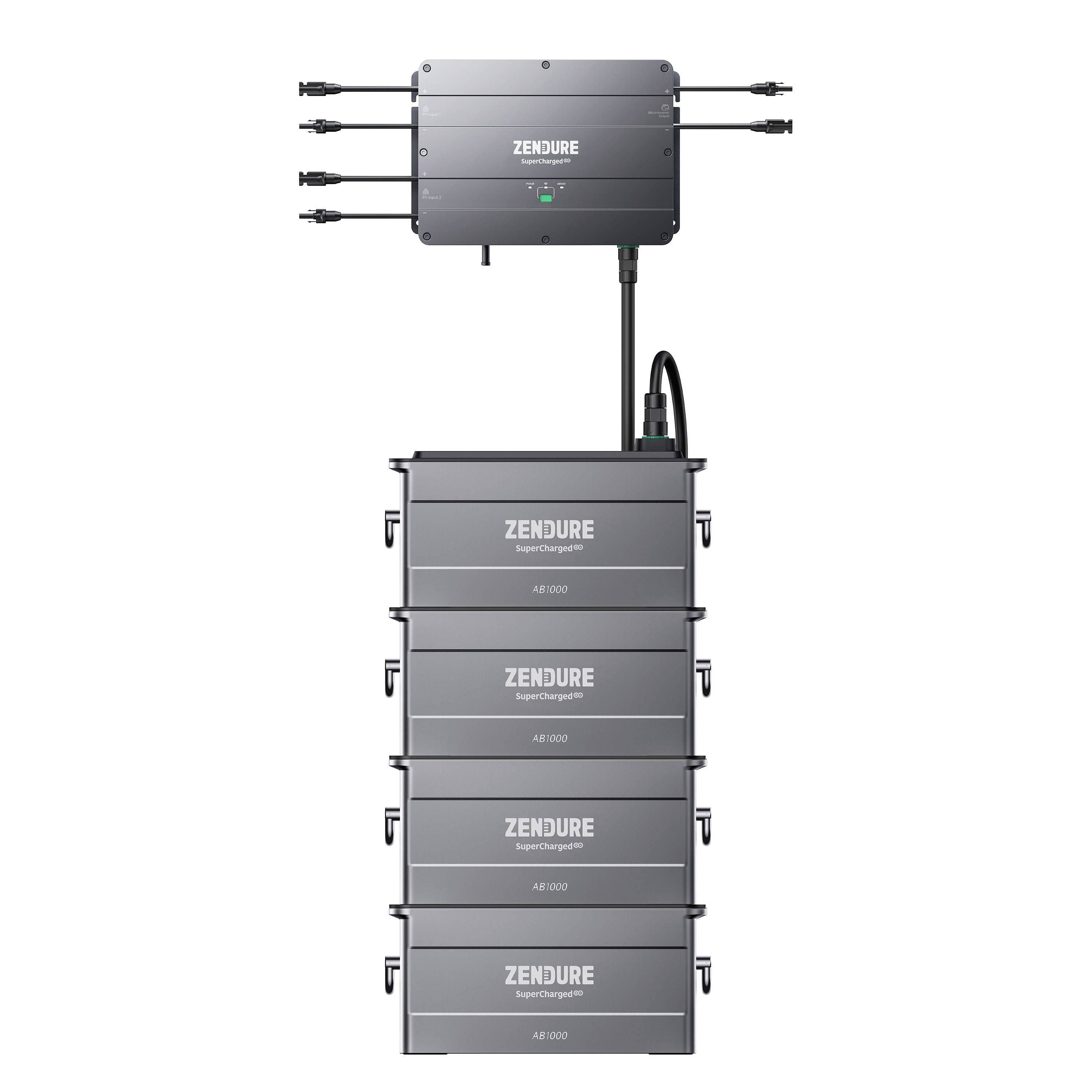 Zendure AB1000 5076 Energiespeicher 48 V 20 Ah LiFePO 4 (B x H x T) 350 x 200 x 186.5 mm Kabel