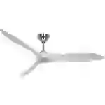 CasaFan ECO AIRSCREW 152 BN-BW Deckenventilator 28W (Ø x H) 1520mm x 275mm Chrom mit Fernbedienung, Winterbetrieb CasaFan ECO AIRSCREW 152 BN-BW Deckenventilator 28W (Ø x H) 1520mm x 275mm Chrom mit Fernbedienung, Winterbetrieb