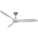 CasaFan ECO AIRSCREW 152 BN-BW Deckenventilator 28W (Ø x H) 1520mm x 275mm Chrom mit Fernbedienung, Winterbetrieb CasaFan ECO AIRSCREW 152 BN-BW Deckenventilator 28W (Ø x H) 1520mm x 275mm Chrom mit Fernbedienung, Winterbetrieb